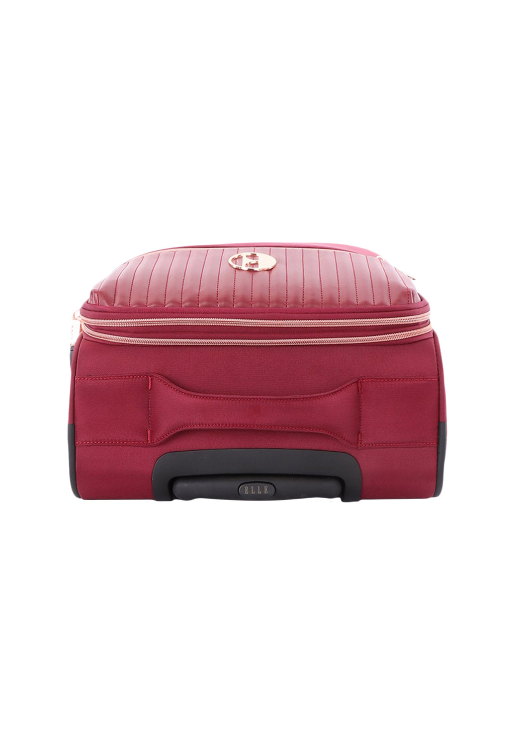 ELLE - Giant Handgepäck Weichschalenkoffer / Trolley / Reisekoffer - 55 cm - (Small) - Rot