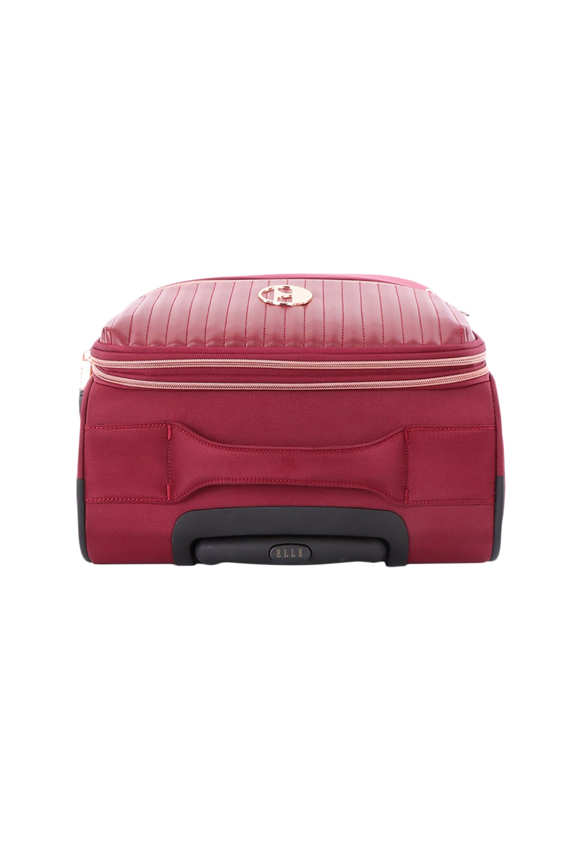 ELLE - Giant Handgepäck Weichschalenkoffer / Trolley / Reisekoffer - 55 cm - (Small) - Rot