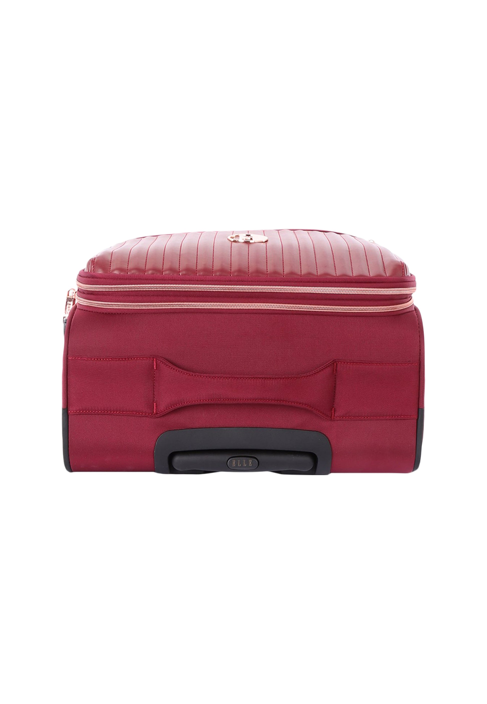 ELLE - Giant Weichschalenkoffer / Trolley / Reisekoffer - 65 cm - (Medium) - Rot