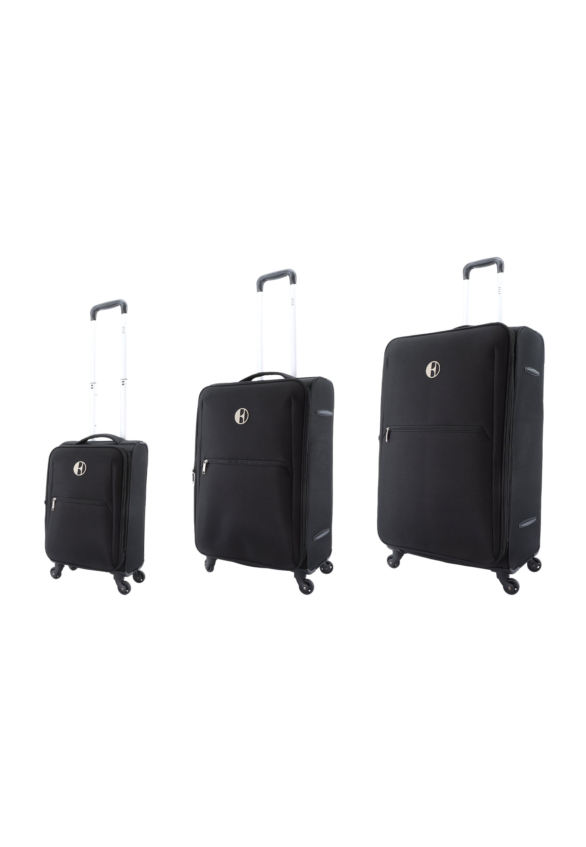 ELLE Mode Stoffkoffer-Kofferset / Trolley-Set / Reisekofferset - (S/M/L)