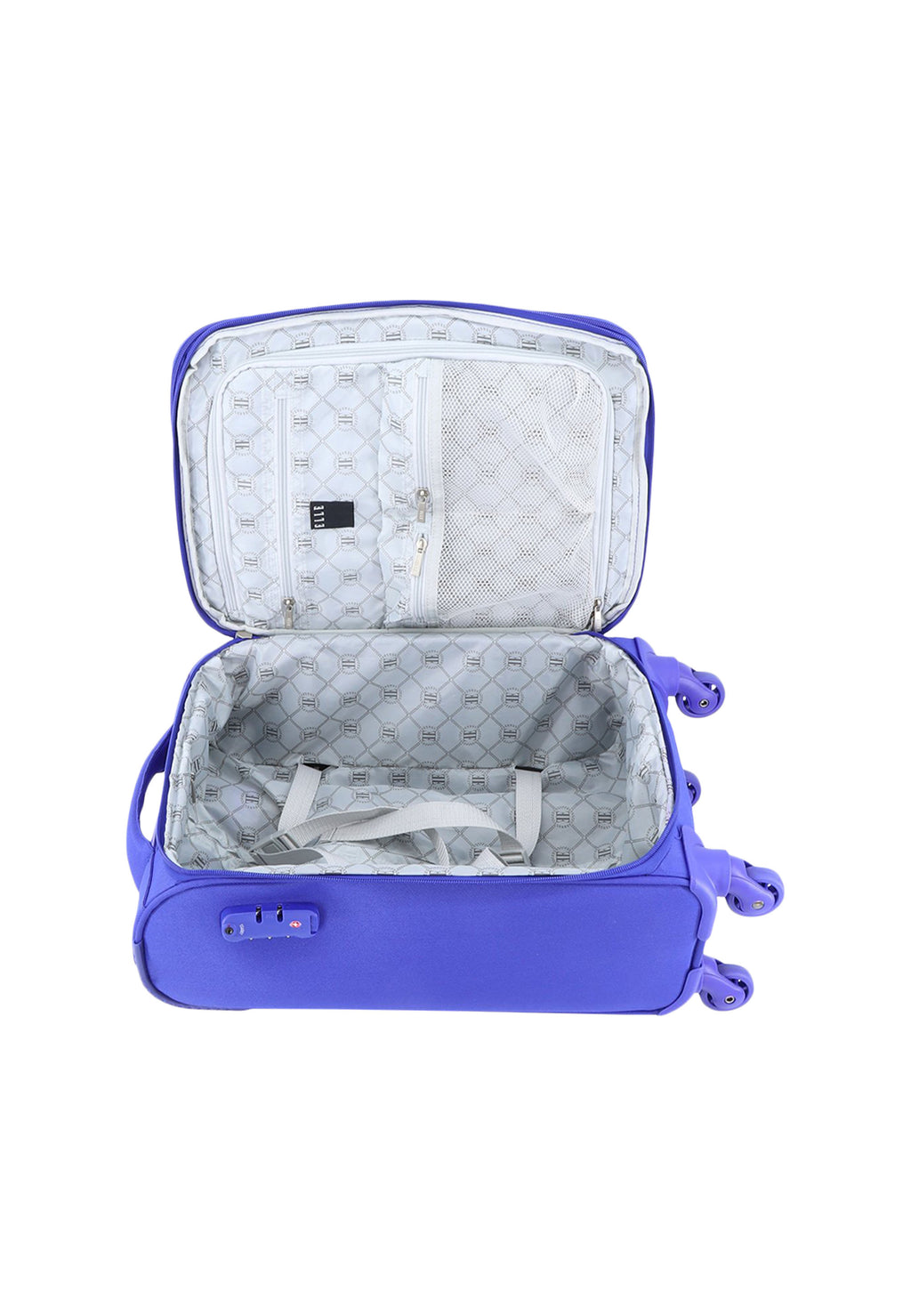 ELLE - Mode Handgepäck Weichschalenkoffer / Trolley / Reisekoffer - 46 cm - (Small)