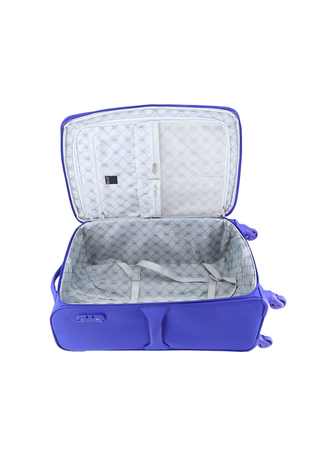 ELLE - Mode Weichschalenkoffer / Trolley / Reisekoffer - 60 cm - (Medium)