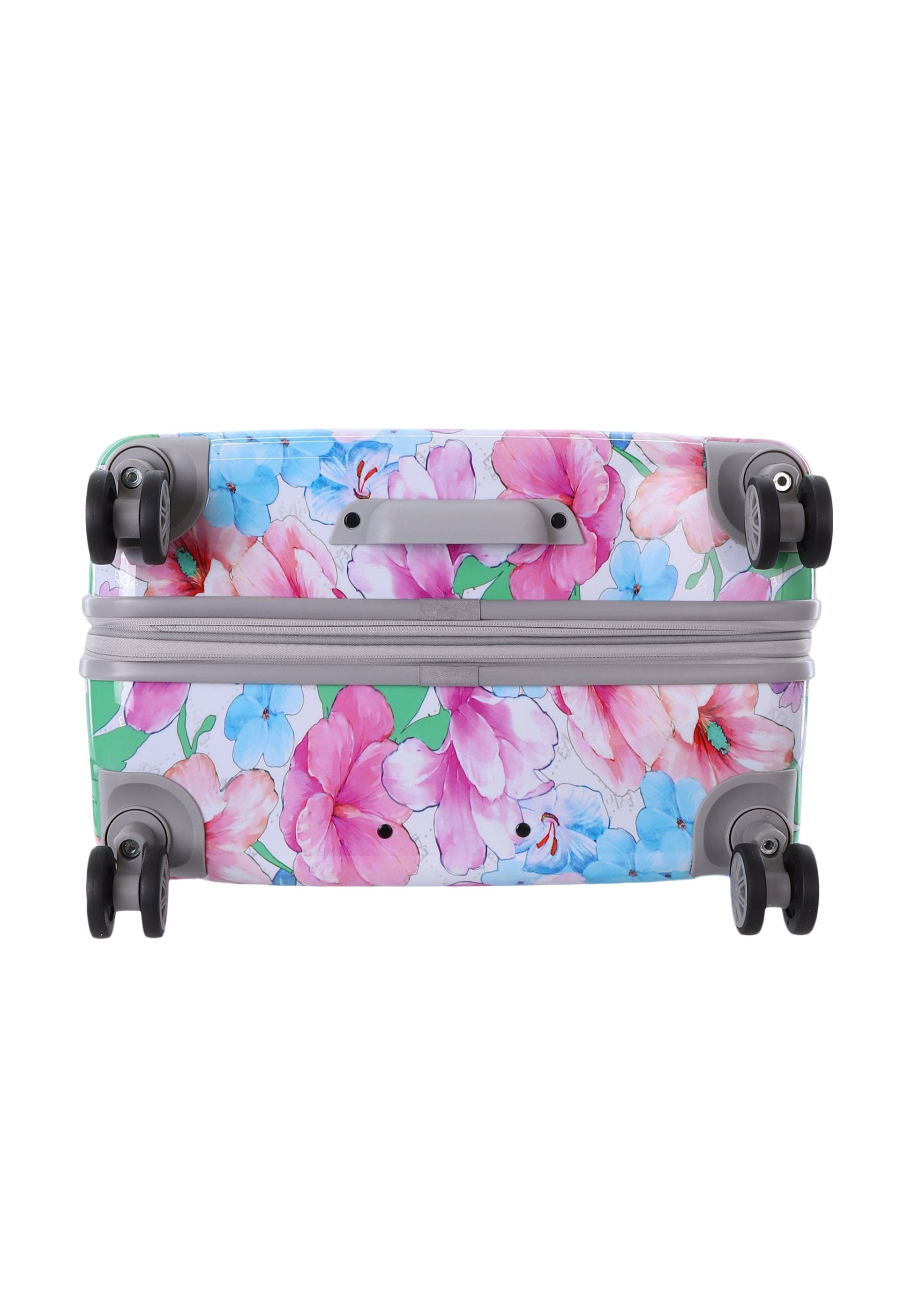 ELLE - Bouquet Hartschalen-Kofferset / Trolley-Set / Reisekofferset - (S/M/L) Weiß