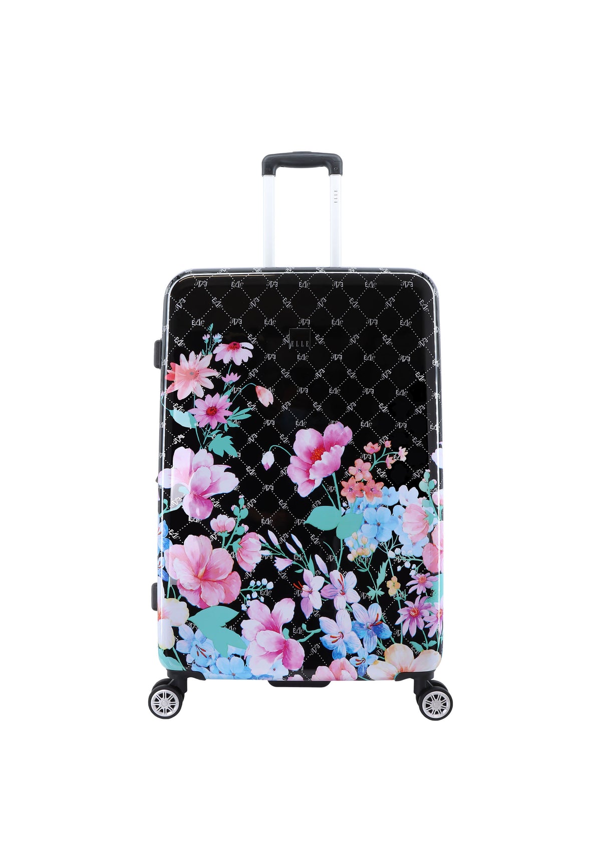 ELLE - Bouquet Hartschalenkoffer / Trolley / Reisekoffer - 78 cm - (Large) - Schwarz
