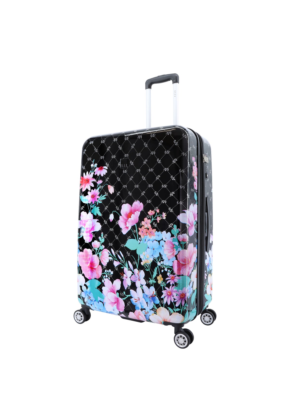 ELLE - Bouquet Hartschalenkoffer / Trolley / Reisekoffer - 78 cm - (Large) - Schwarz