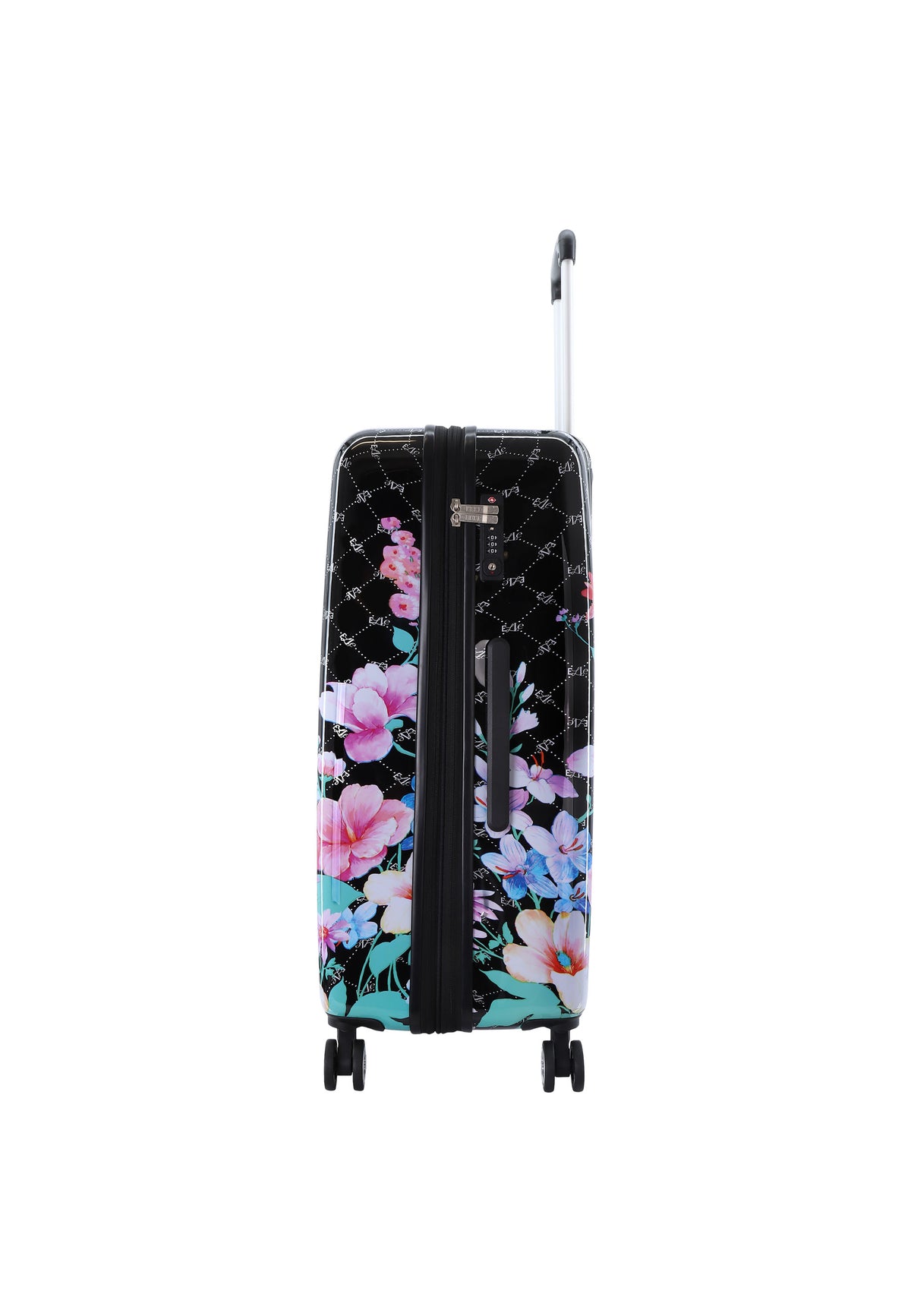 ELLE - Bouquet Hartschalenkoffer / Trolley / Reisekoffer - 78 cm - (Large) - Schwarz