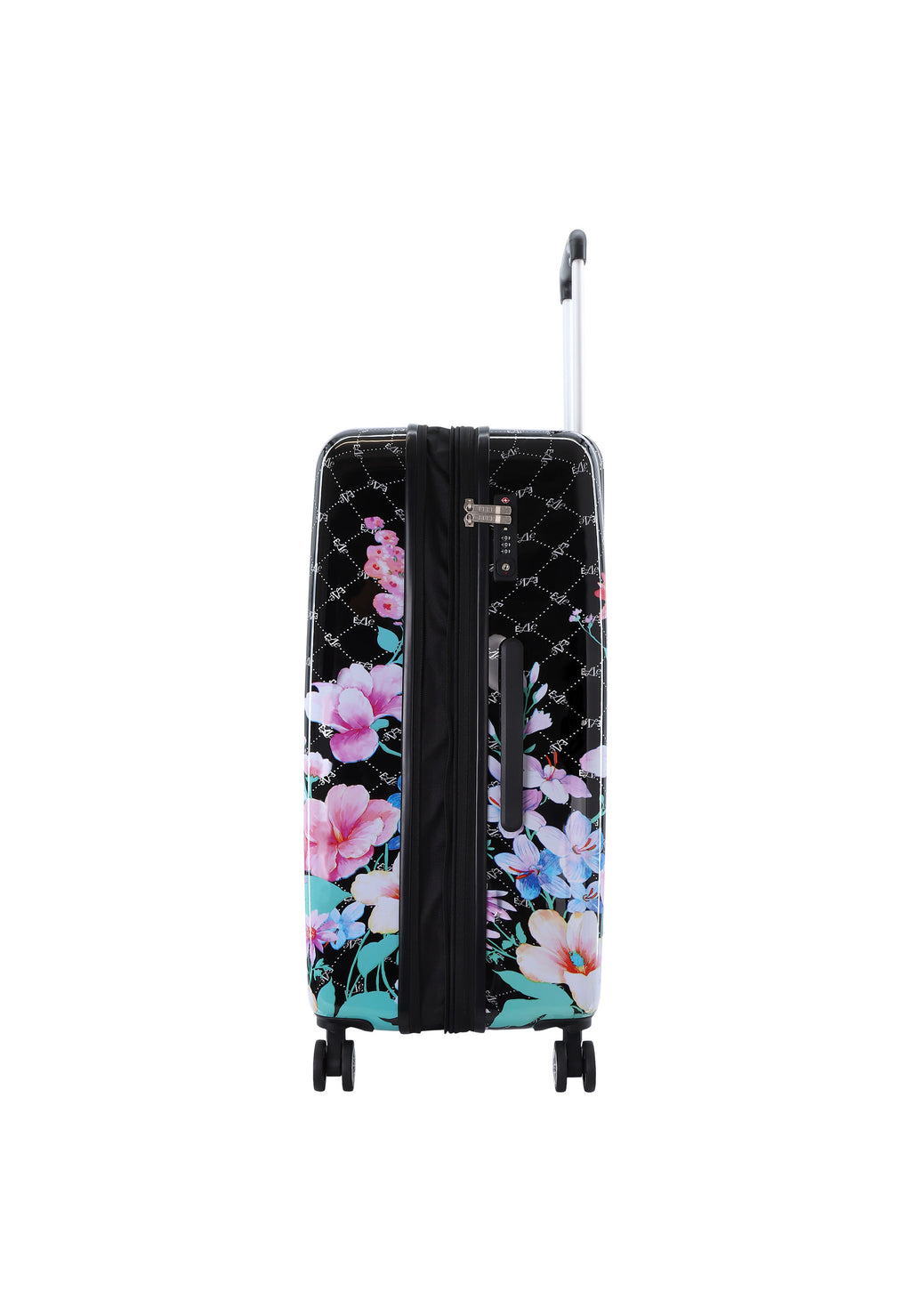 ELLE - Bouquet Hartschalenkoffer / Trolley / Reisekoffer - 78 cm - (Large) - Schwarz