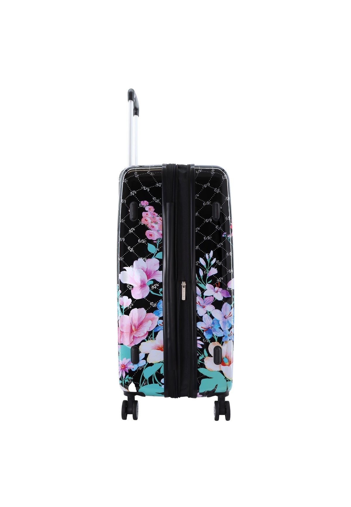 ELLE - Bouquet Hartschalenkoffer / Trolley / Reisekoffer - 78 cm - (Large) - Schwarz