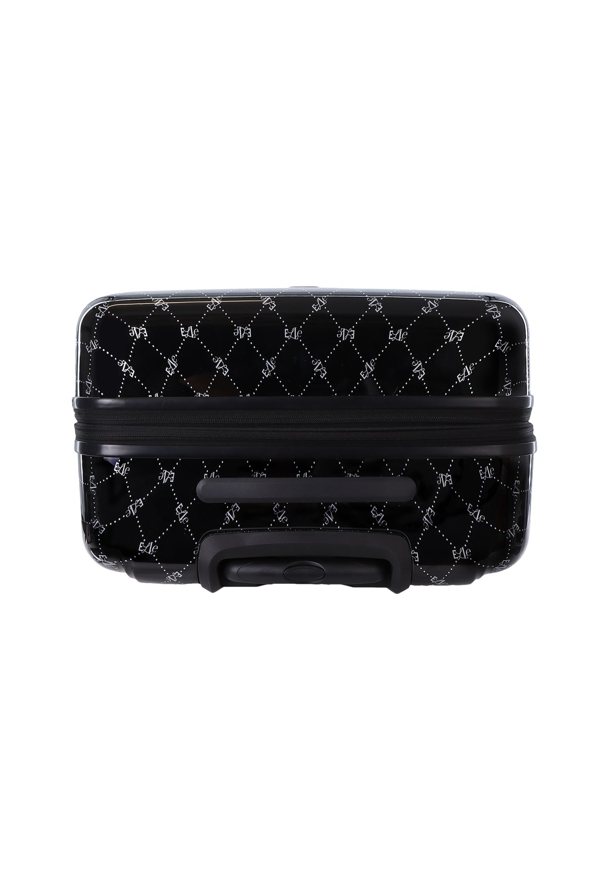 ELLE - Bouquet Hartschalen-Kofferset / Trolley-Set / Reisekofferset - (S/M/L) Schwarz