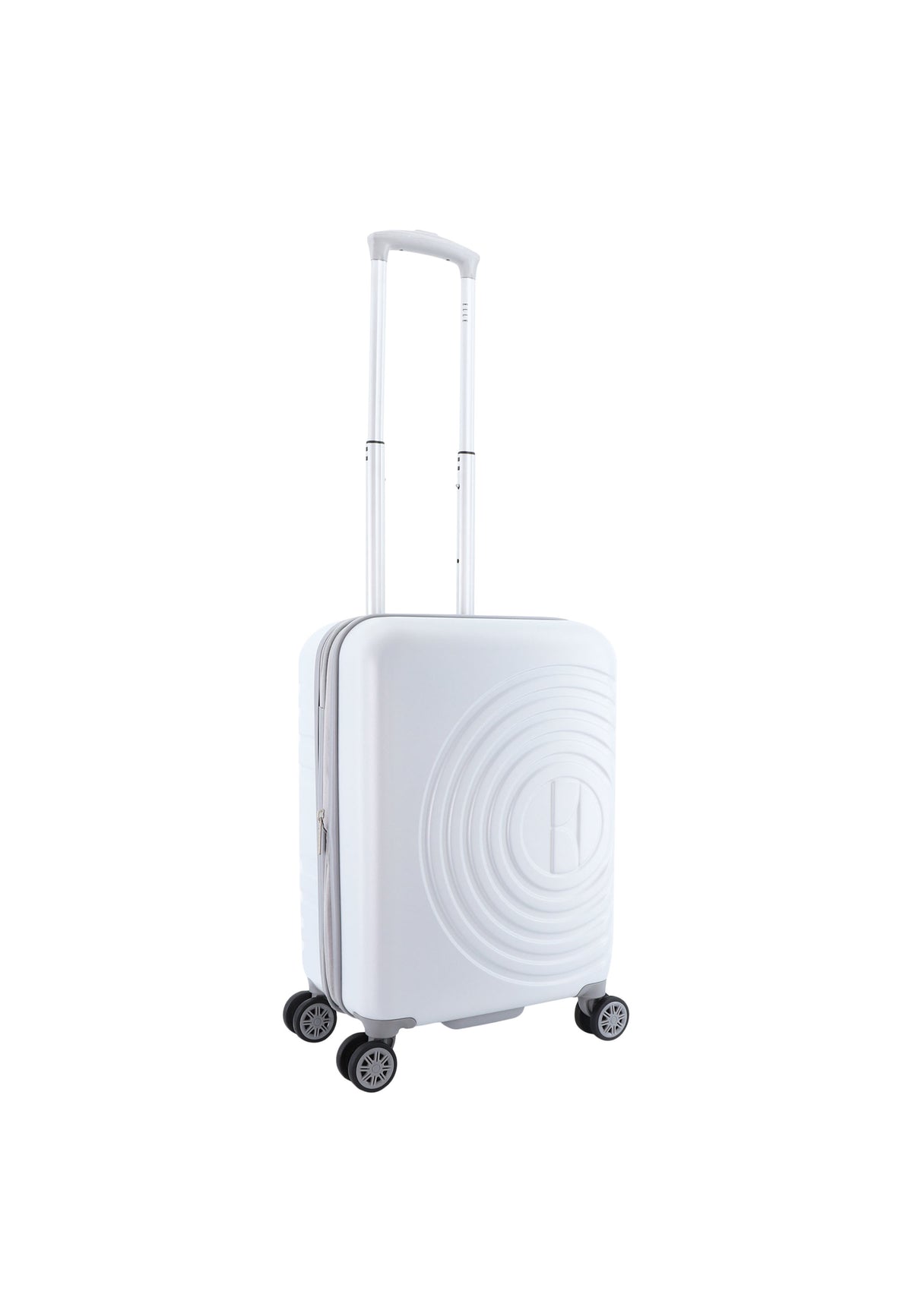 ELLE - Debossed Handgepäck Hartschalenkoffer / Trolley / Reisekoffer - 55 cm - (Small)