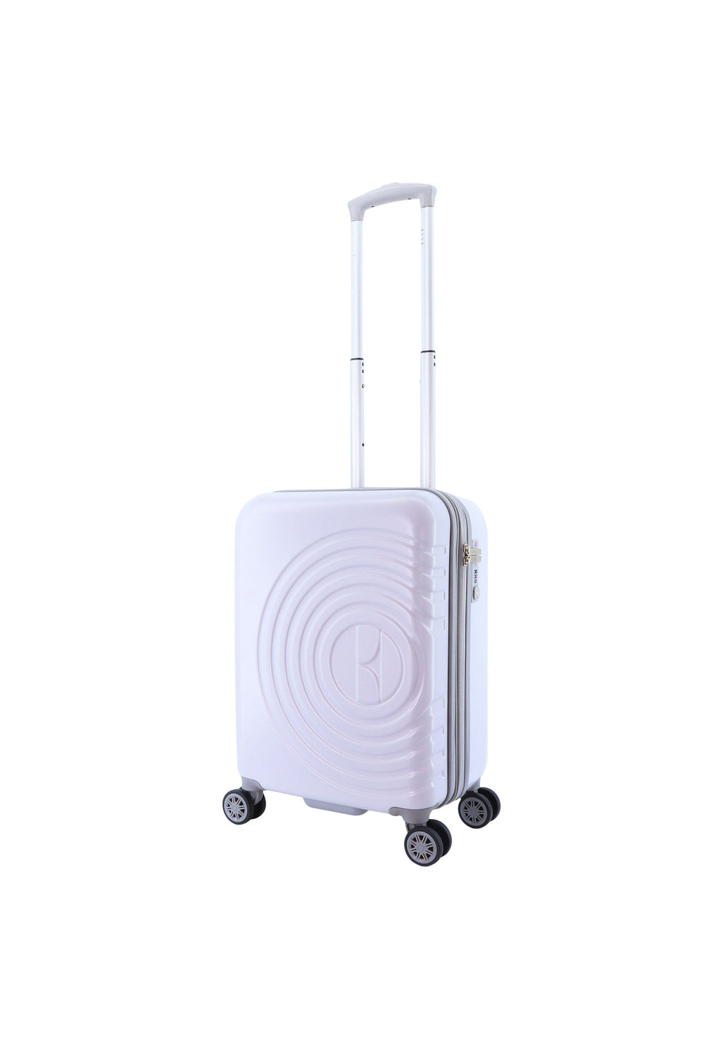 ELLE - Debossed Handgepäck Hartschalenkoffer / Trolley / Reisekoffer - 55 cm - (Small)