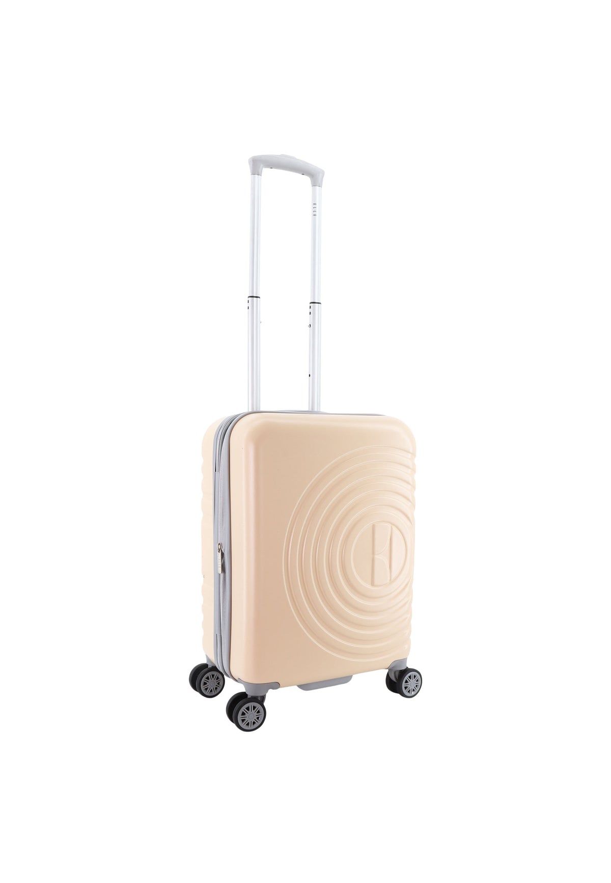 ELLE - Debossed Handgepäck Hartschalenkoffer / Trolley / Reisekoffer - 55 cm - (Small)