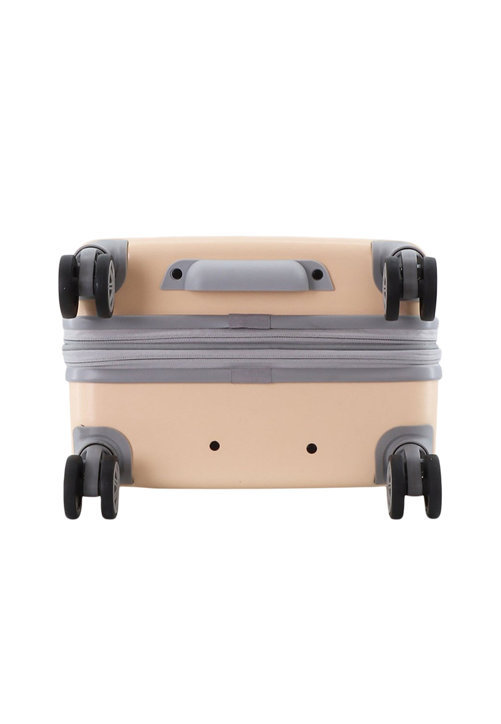 ELLE - Debossed Handgepäck Hartschalenkoffer / Trolley / Reisekoffer - 55 cm - (Small)