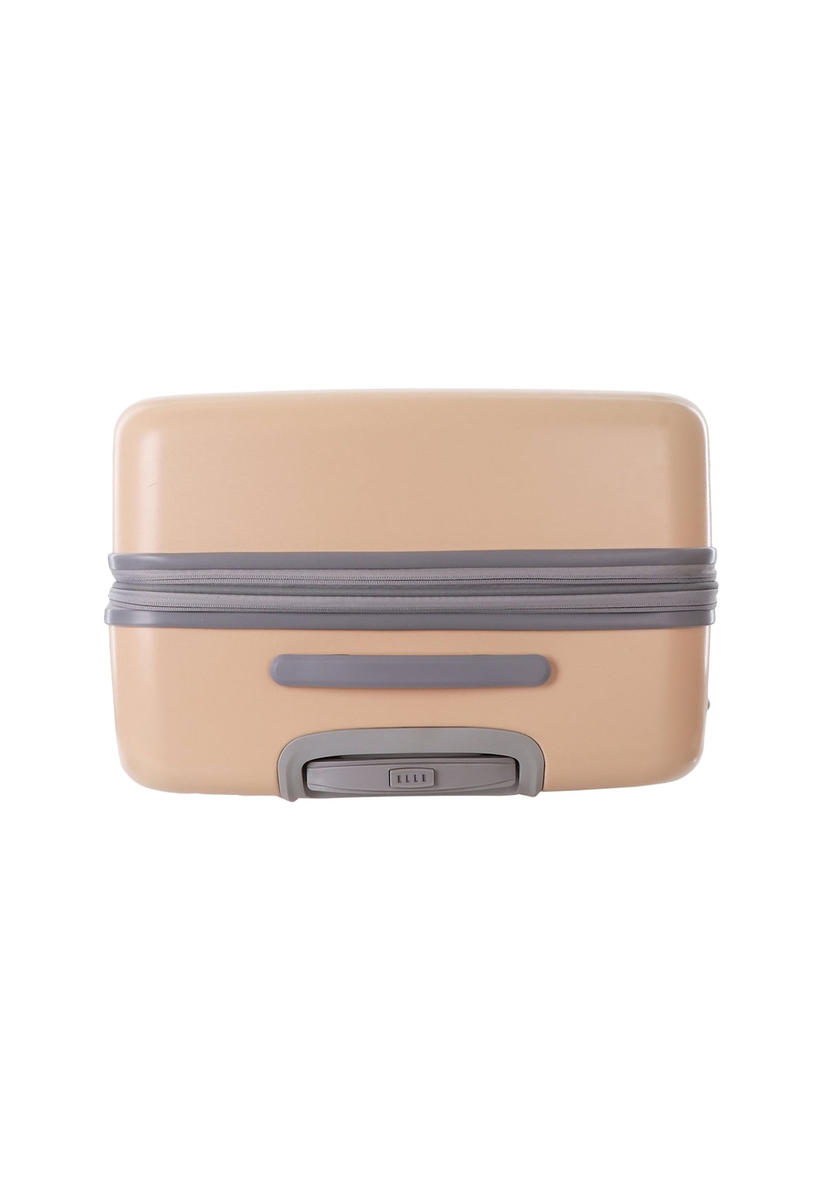 ELLE - Debossed Hartschalenkoffer / Trolley / Reisekoffer - 78 cm - (Large)