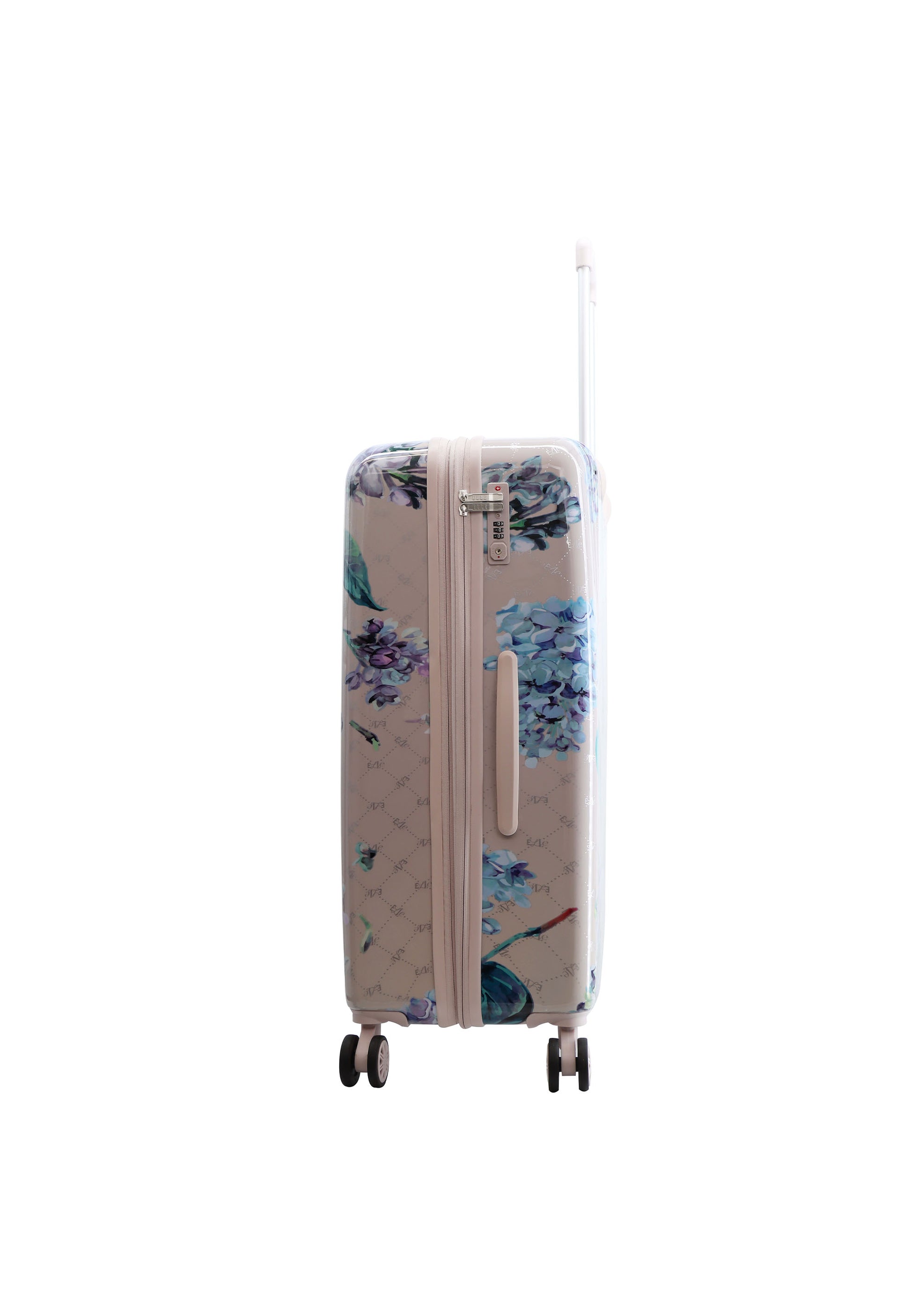 ELLE Floret Hartschalen-Kofferset / Trolley-Set / Reisekofferset - (S/M/L) Lila