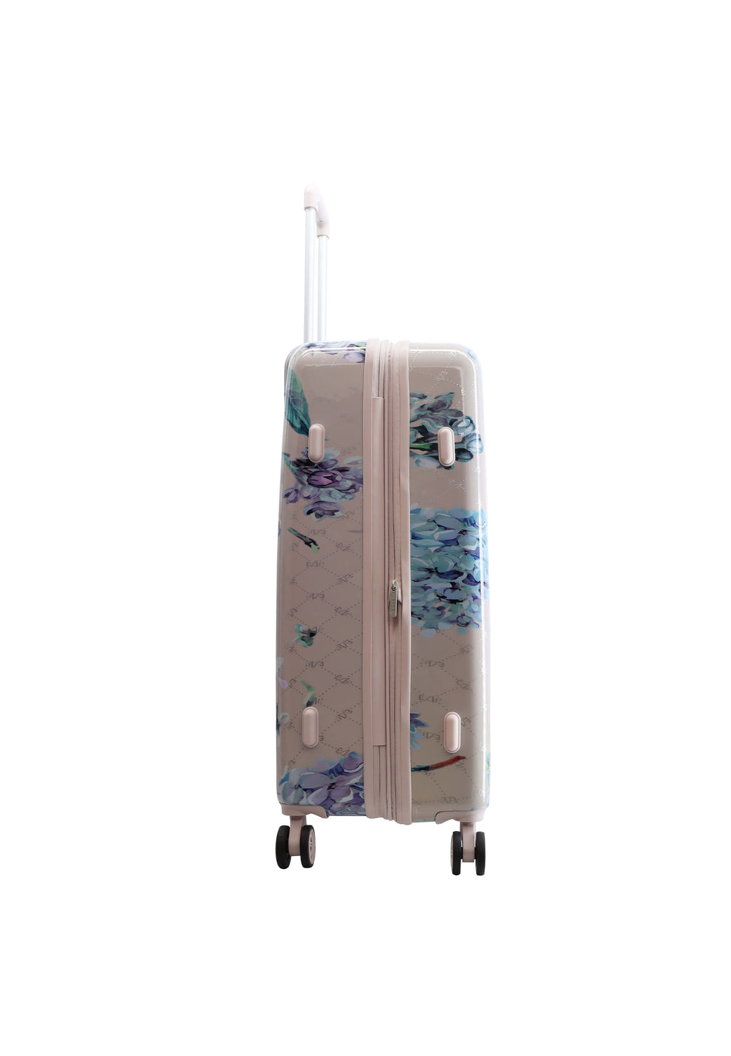 ELLE Floret Hartschalen-Kofferset / Trolley-Set / Reisekofferset - (S/M/L) Lila