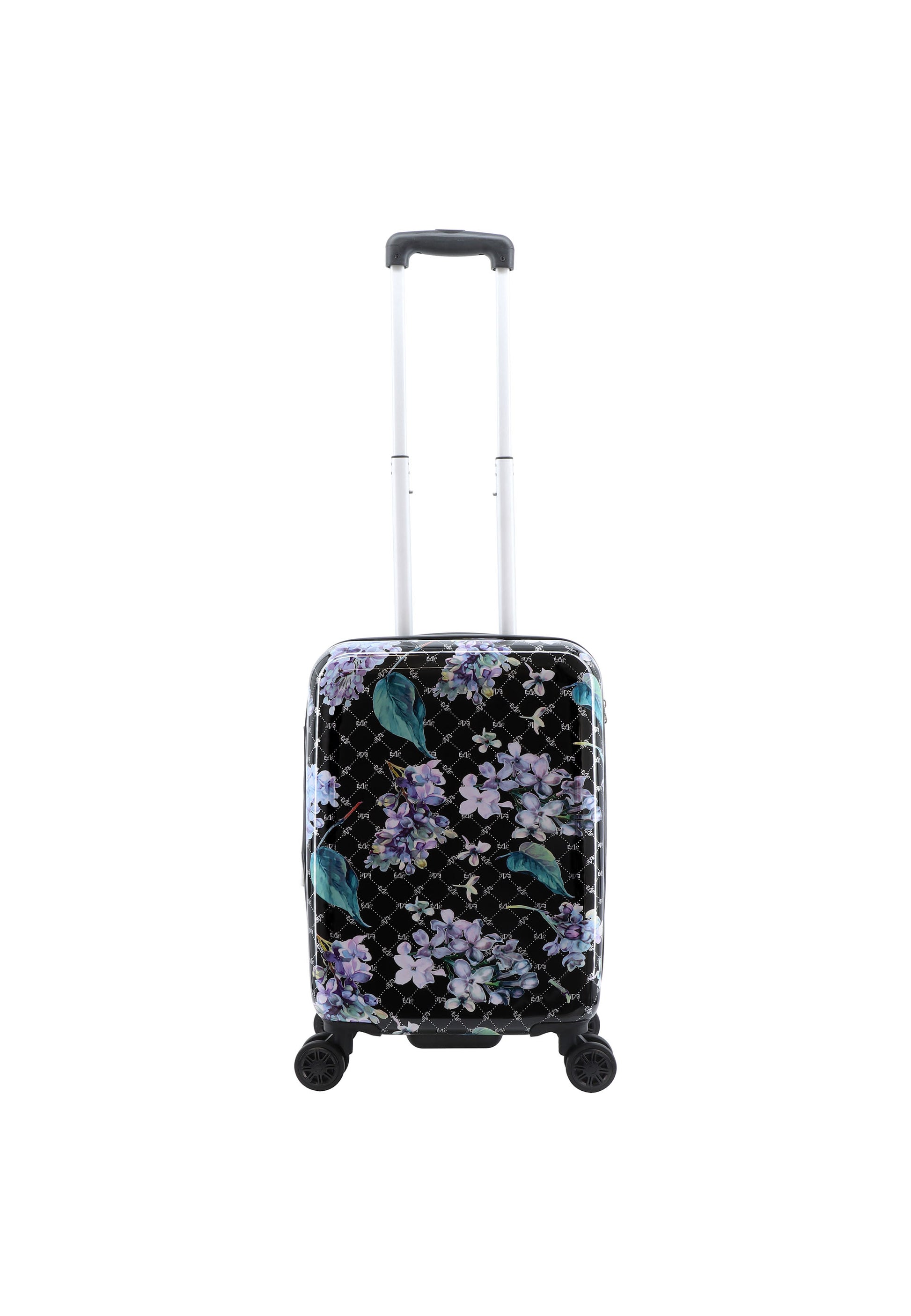 ELLE Floret Hartschalen-Kofferset / Trolley-Set / Reisekofferset - (S/M/L) Schwarz