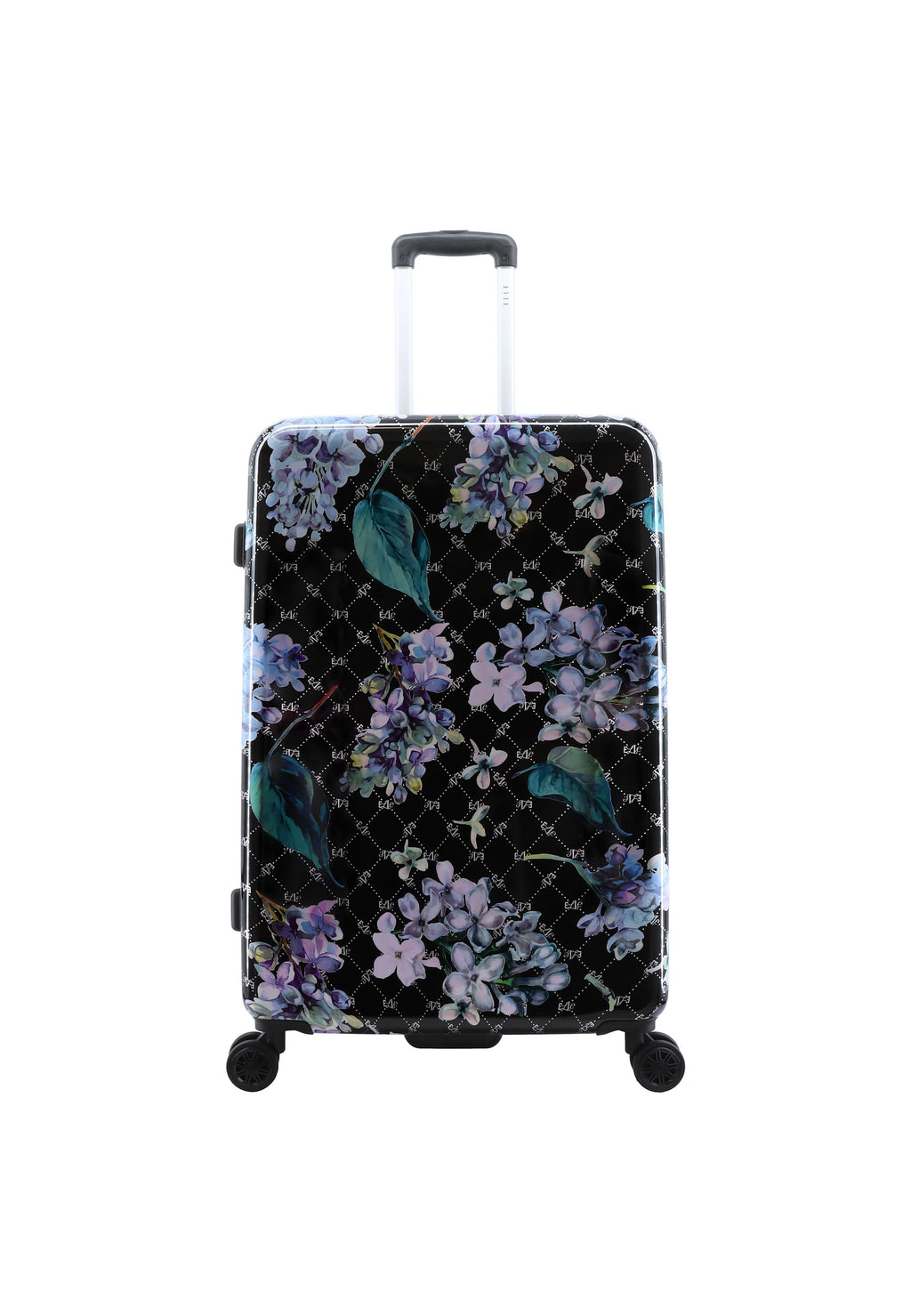 ELLE Floret Hartschalen-Kofferset / Trolley-Set / Reisekofferset - (S/M/L) Schwarz