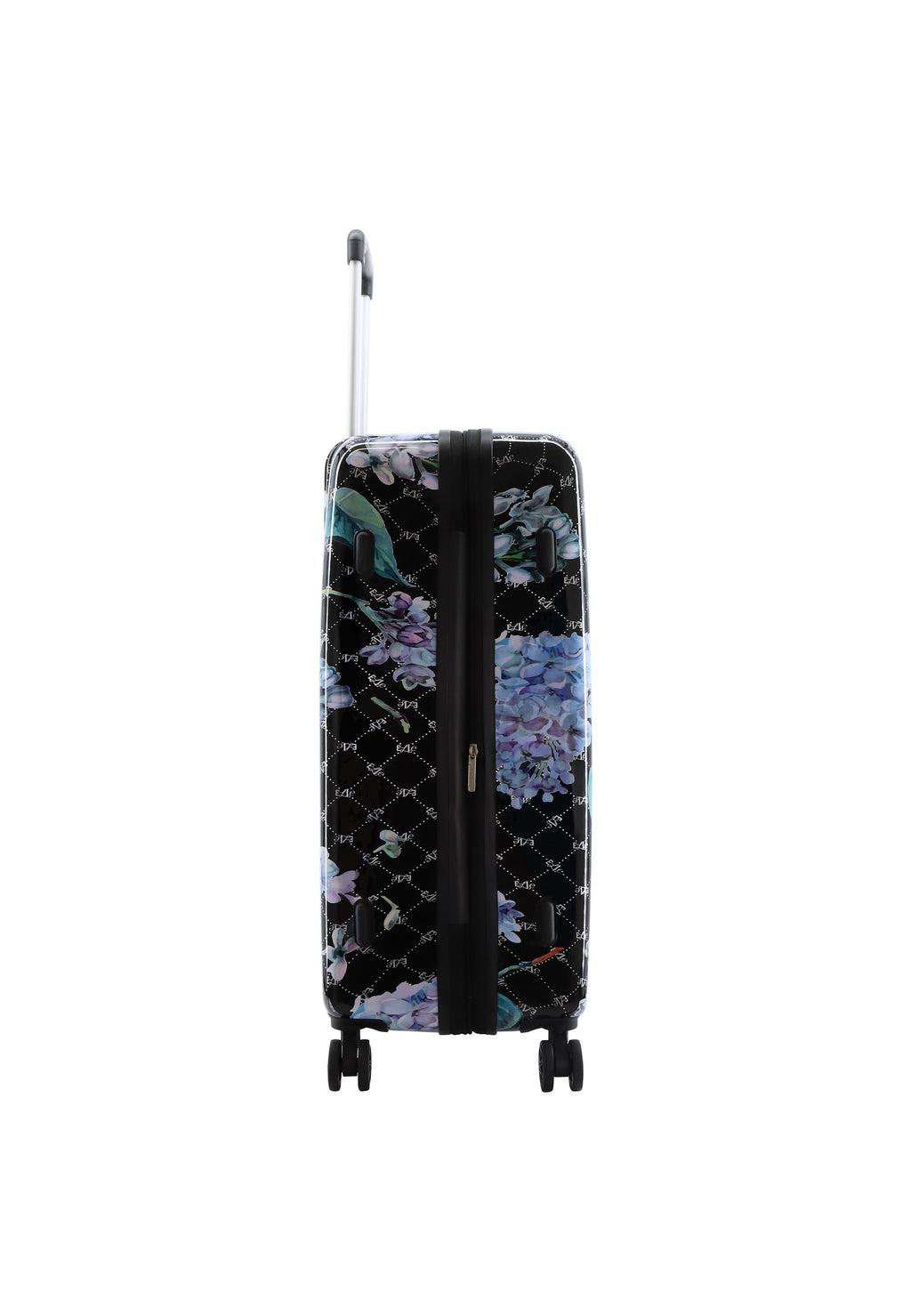 ELLE Floret Hartschalen-Kofferset / Trolley-Set / Reisekofferset - (S/M/L) Schwarz