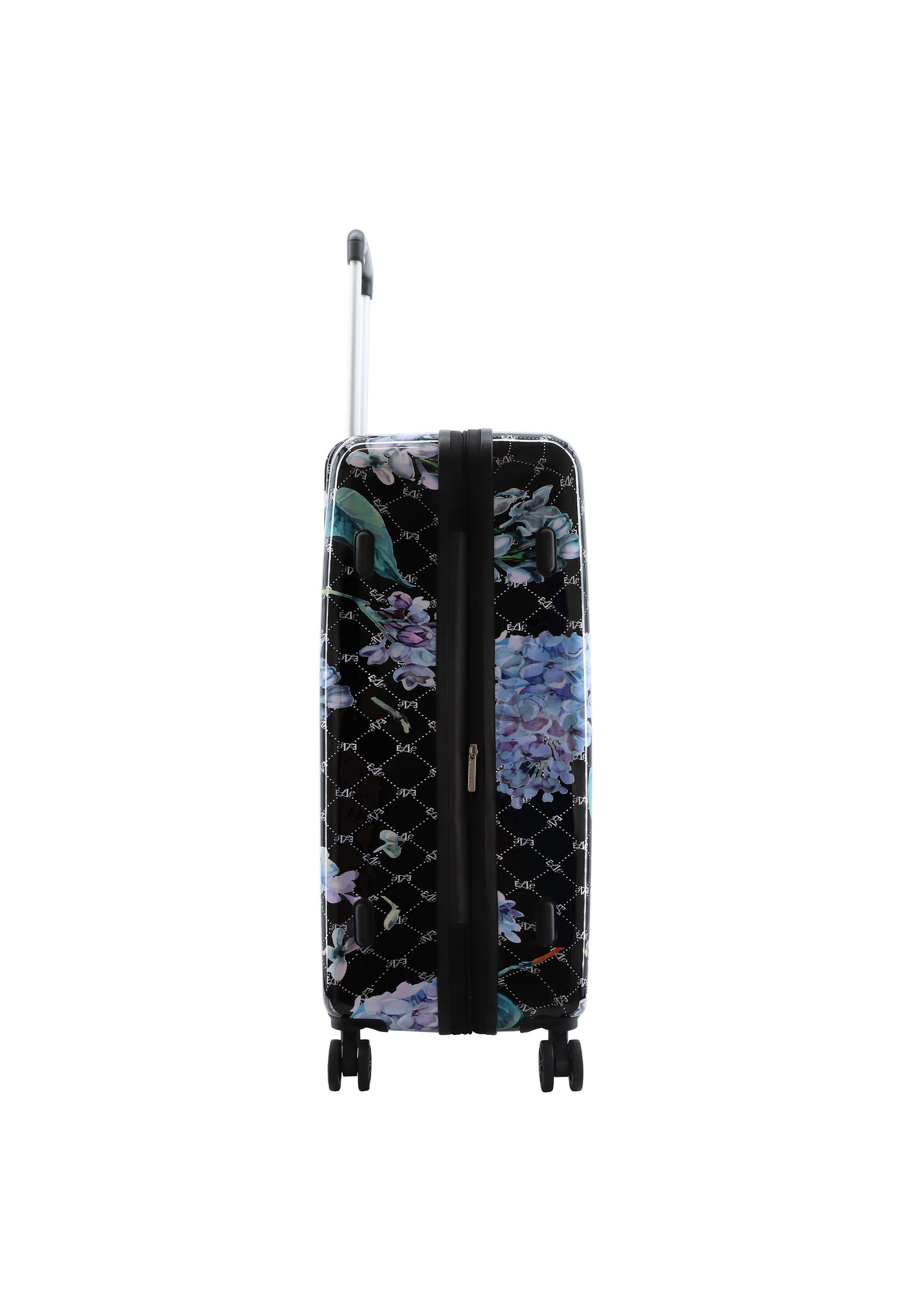 ELLE Floret Hartschalen-Kofferset / Trolley-Set / Reisekofferset - (S/M/L) Schwarz