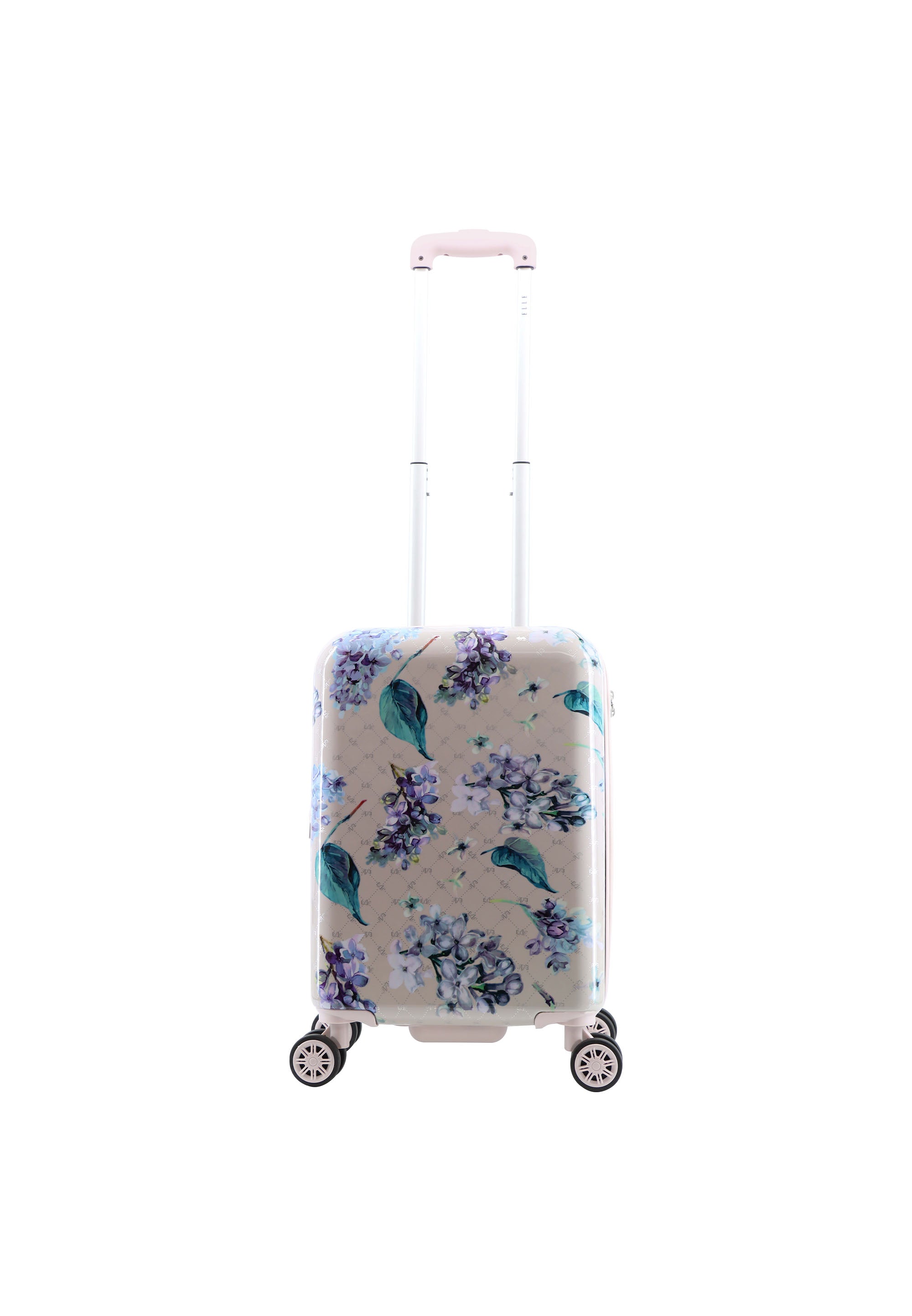 ELLE Floret Printed ABS/PC TROLLEY Small - Lilac