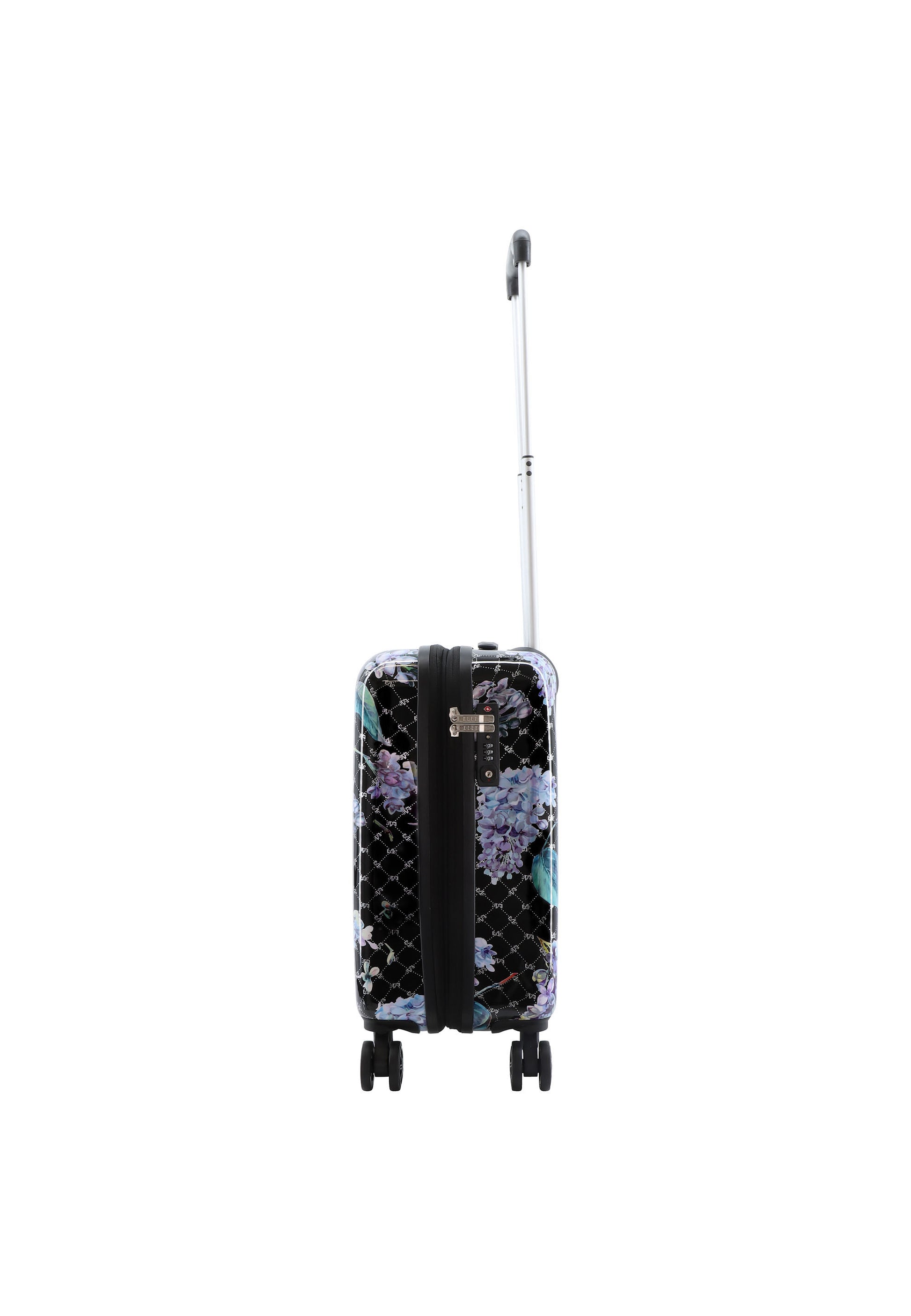 ELLE - Floret Handgepäck Hartschalenkoffer / Trolley / Reisekoffer - 55 cm - (Small) - Schwarz