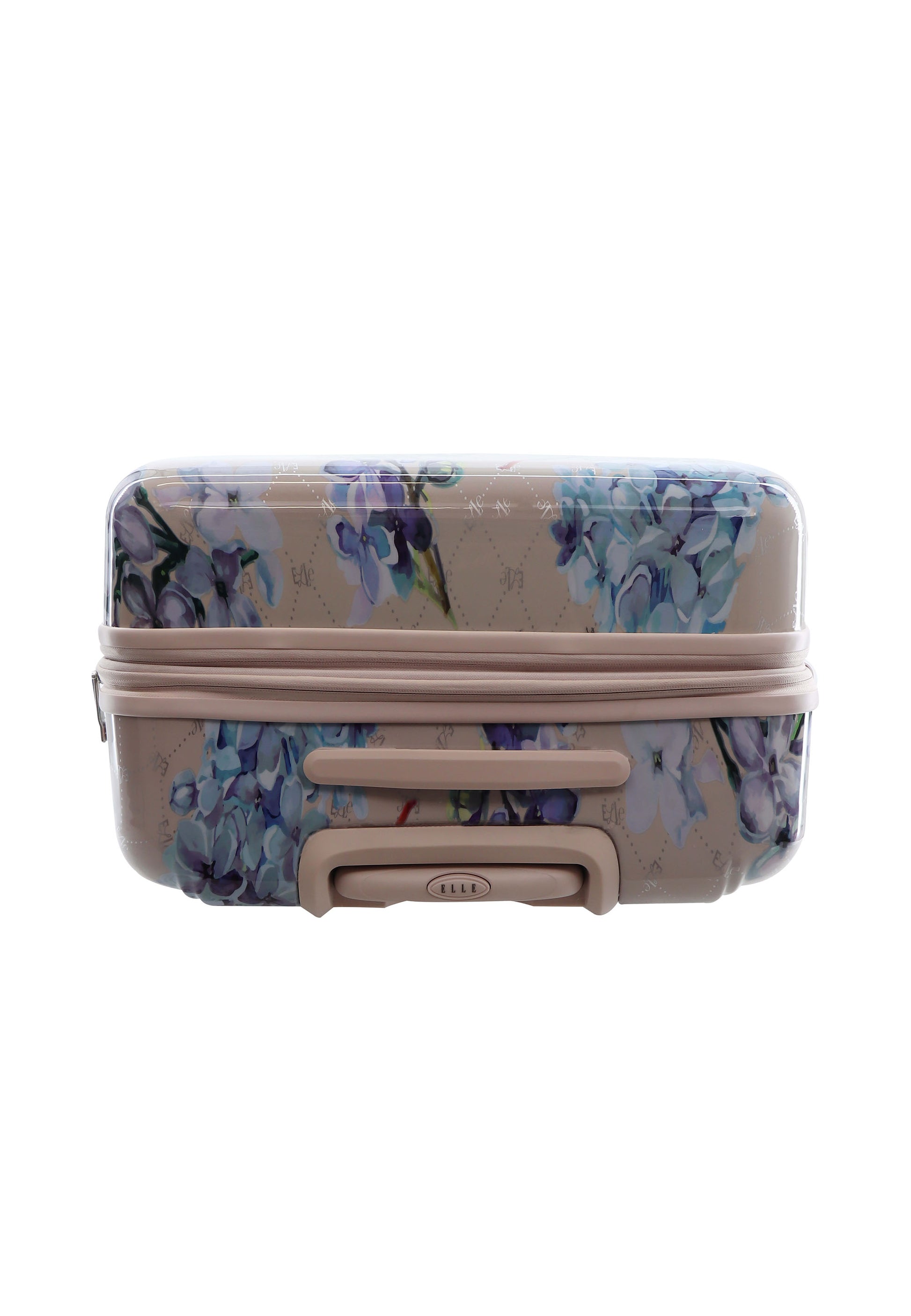 ELLE - Floret Hartschalenkoffer / Trolley / Reisekoffer - 78 cm - (Large) - Lila