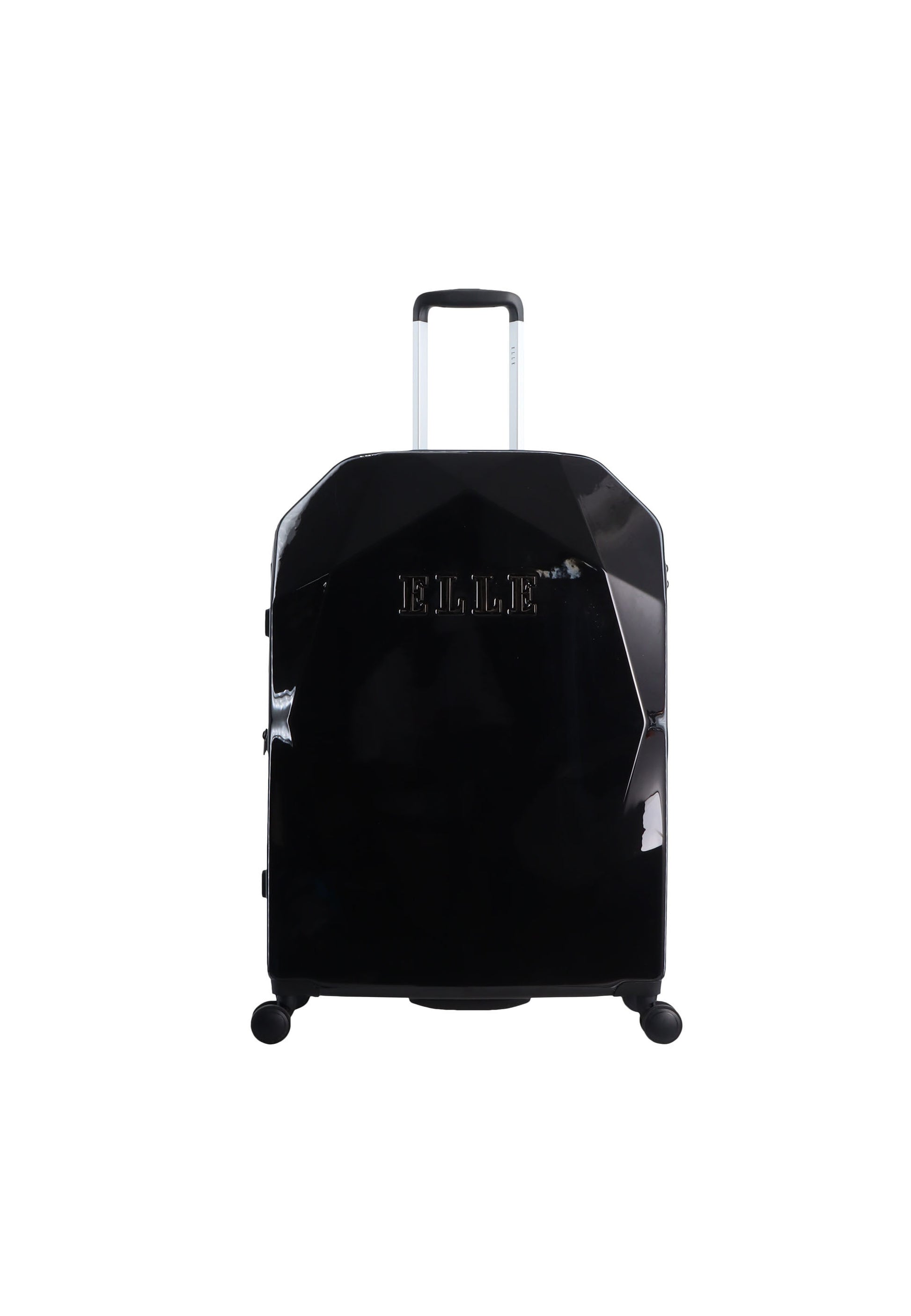 ELLE - Diamond Hartschalen-Kofferset / Trolley-Set / Reisekofferset - (S/M/L) - Anthrazit