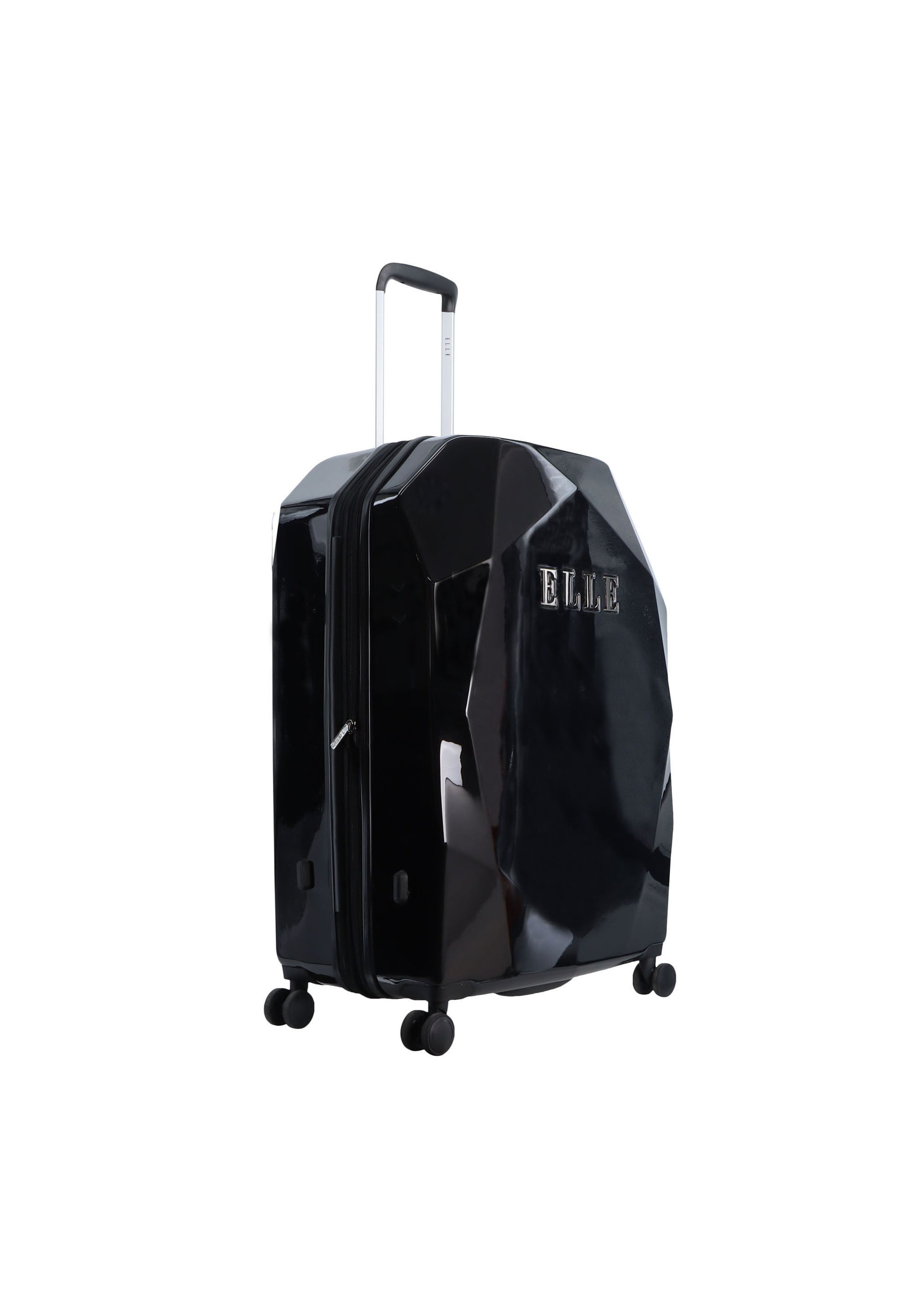 ELLE - Diamond Hartschalen-Kofferset / Trolley-Set / Reisekofferset - (S/M/L) - Anthrazit