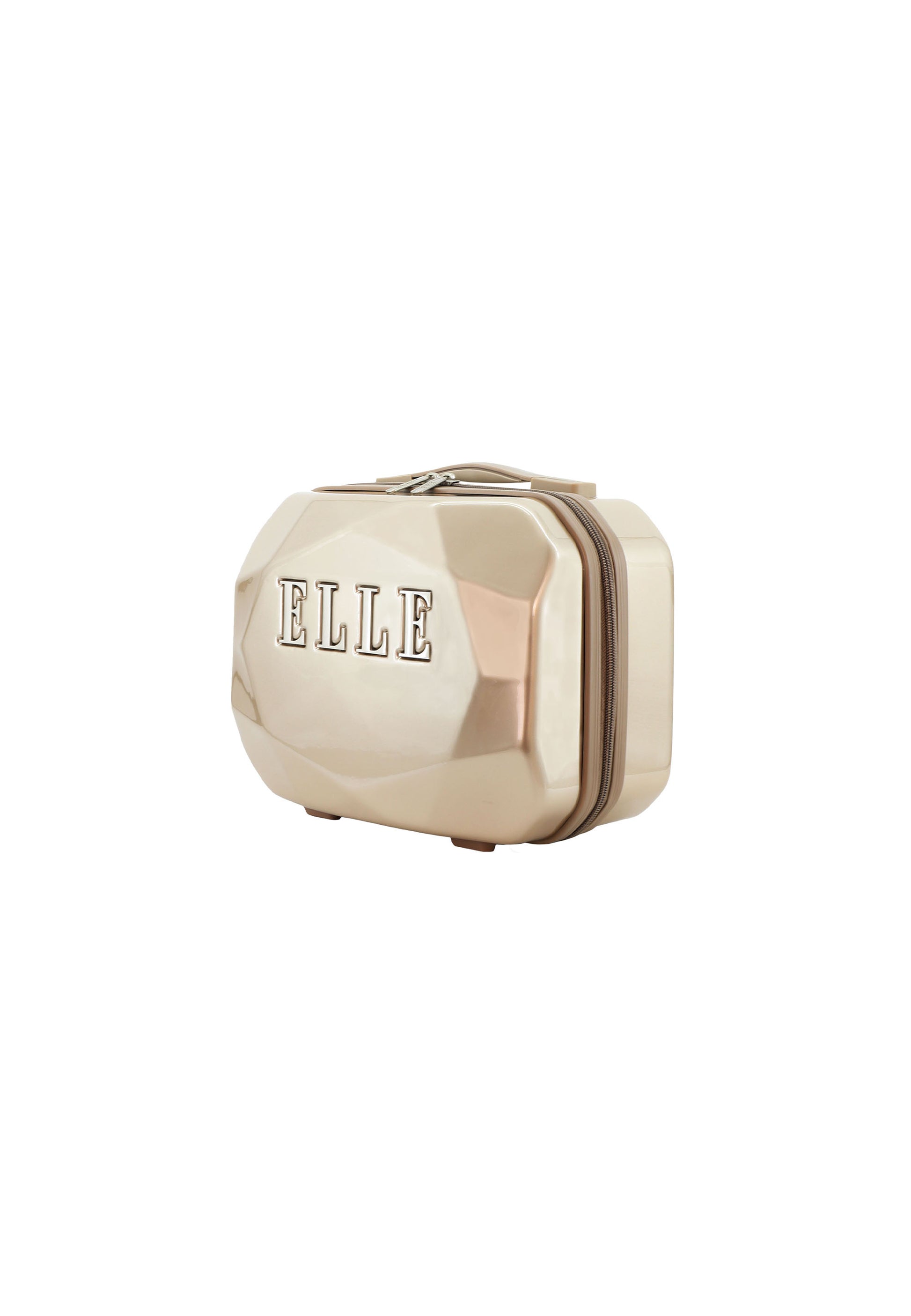 ELLE - Diamond Kosmetikkoffer / Schminkkoffer - 25,5 cm - Gold