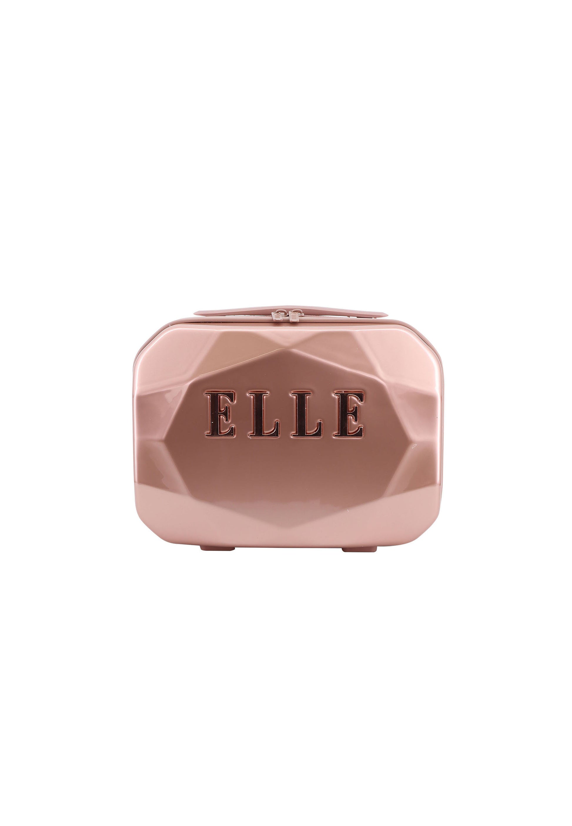 ELLE - Diamond Kosmetikkoffer / Schminkkoffer - 25,5 cm - Roségold