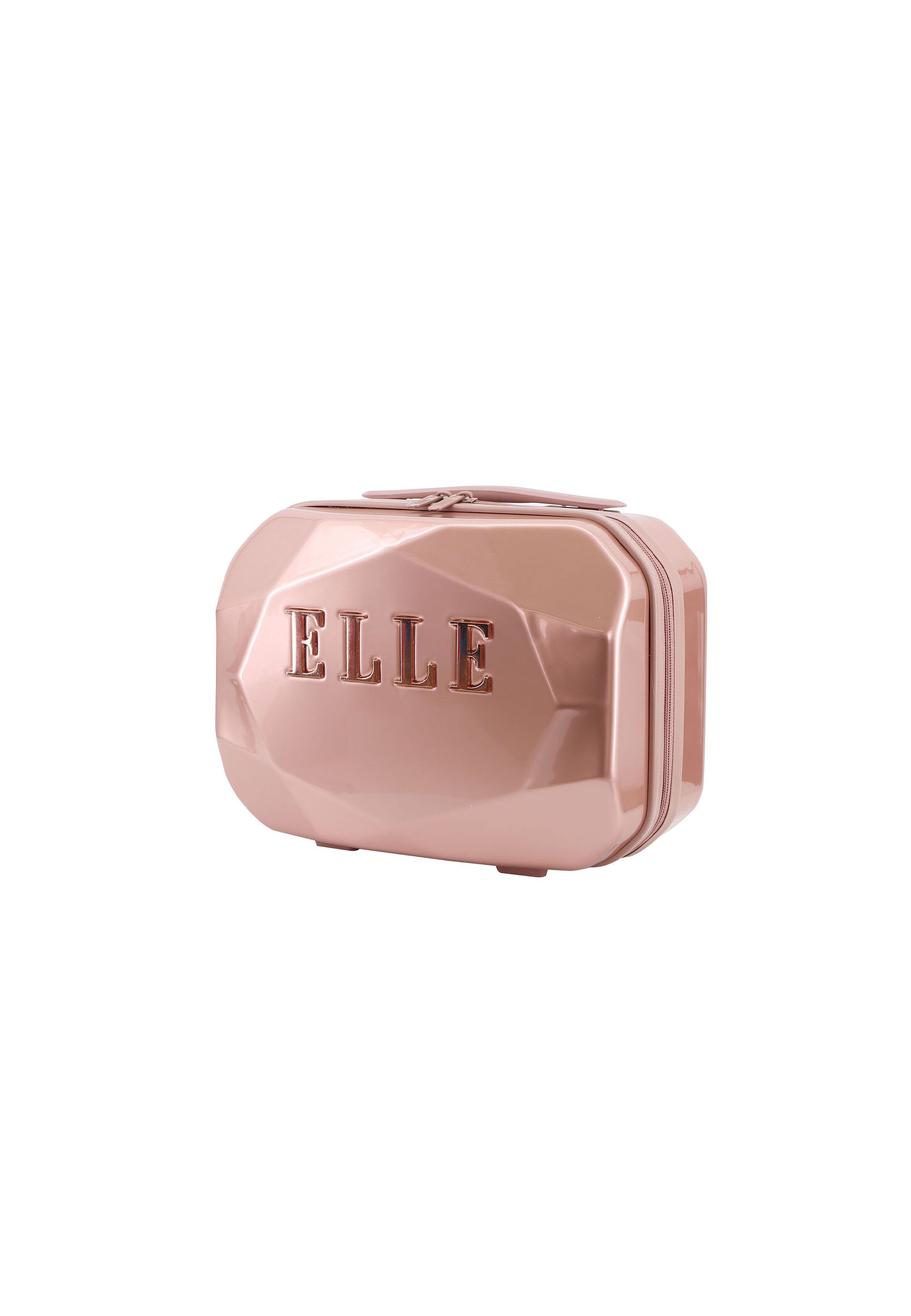 ELLE - Diamond Kosmetikkoffer / Schminkkoffer - 25,5 cm - Roségold