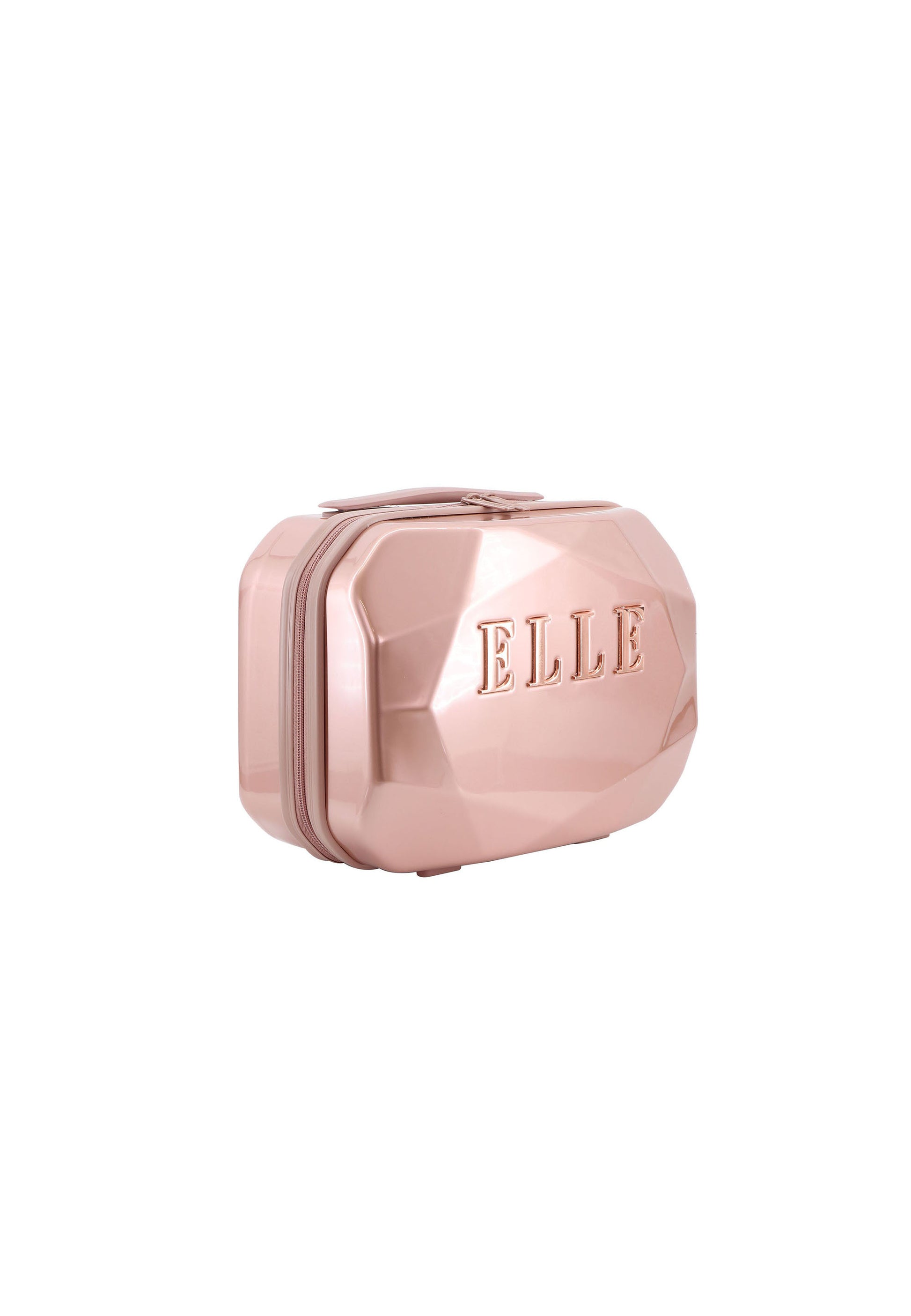 ELLE - Diamond Kosmetikkoffer / Schminkkoffer - 25,5 cm - Roségold