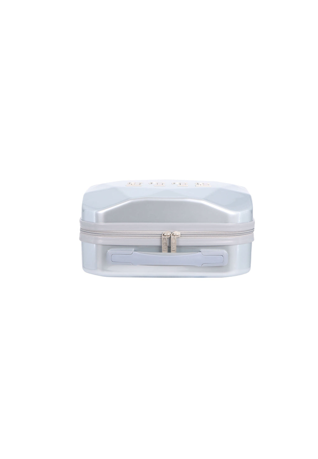 ELLE - Diamond Kosmetikkoffer / Schminkkoffer - 25,5 cm - Silber