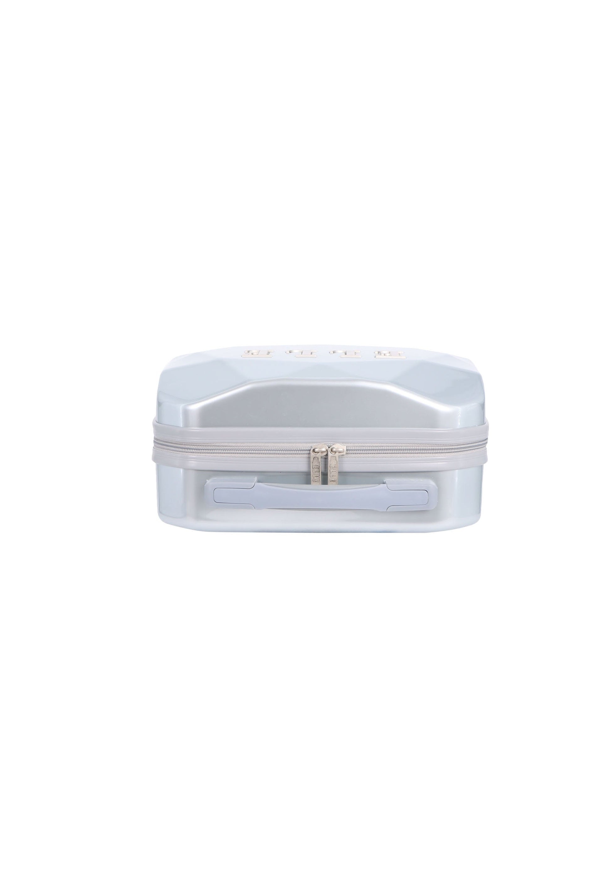 ELLE - Diamond Kosmetikkoffer / Schminkkoffer - 25,5 cm - Silber
