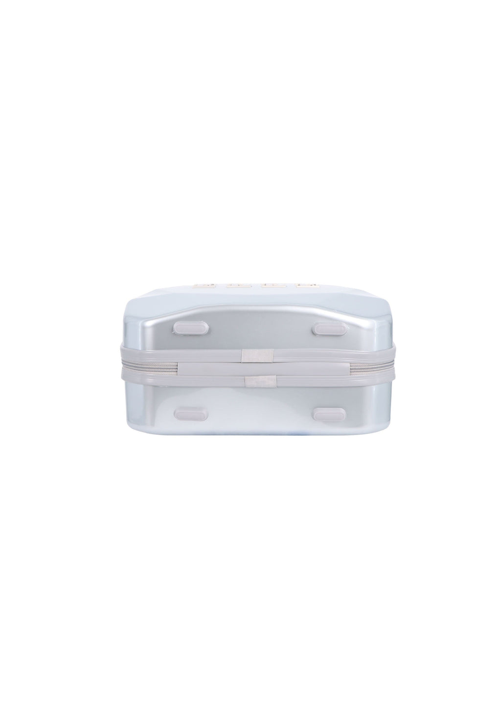 ELLE - Diamond Kosmetikkoffer / Schminkkoffer - 25,5 cm - Silber