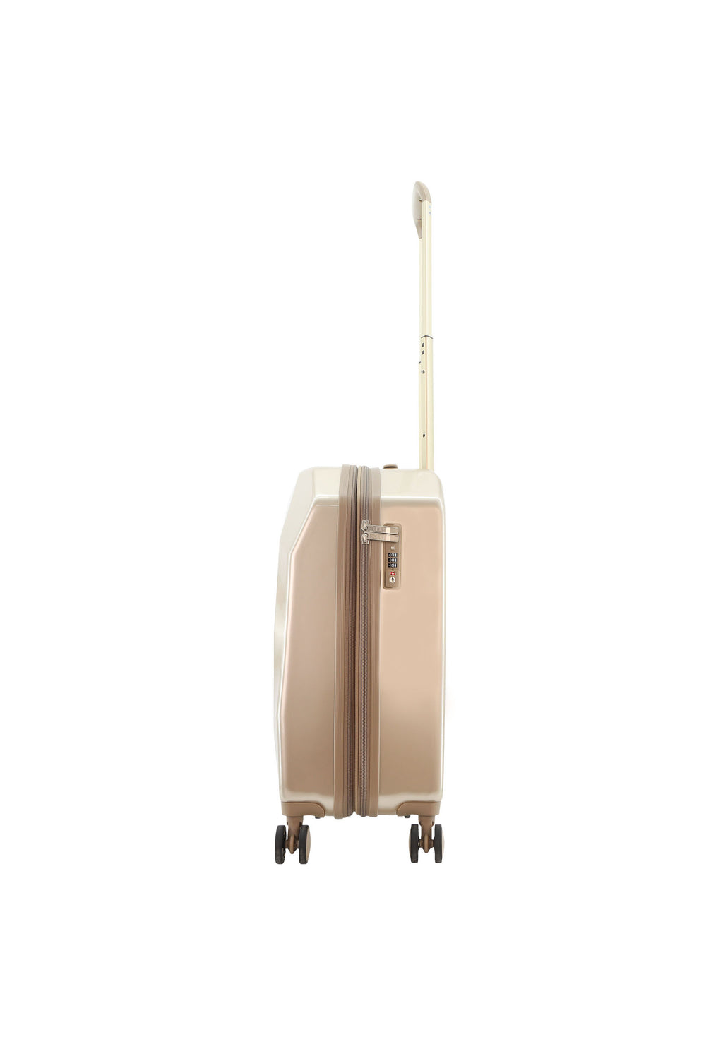 ELLE - Diamond Handgepäck Hartschalenkoffer / Trolley / Reisekoffer - 55 cm - (Small) - Gold