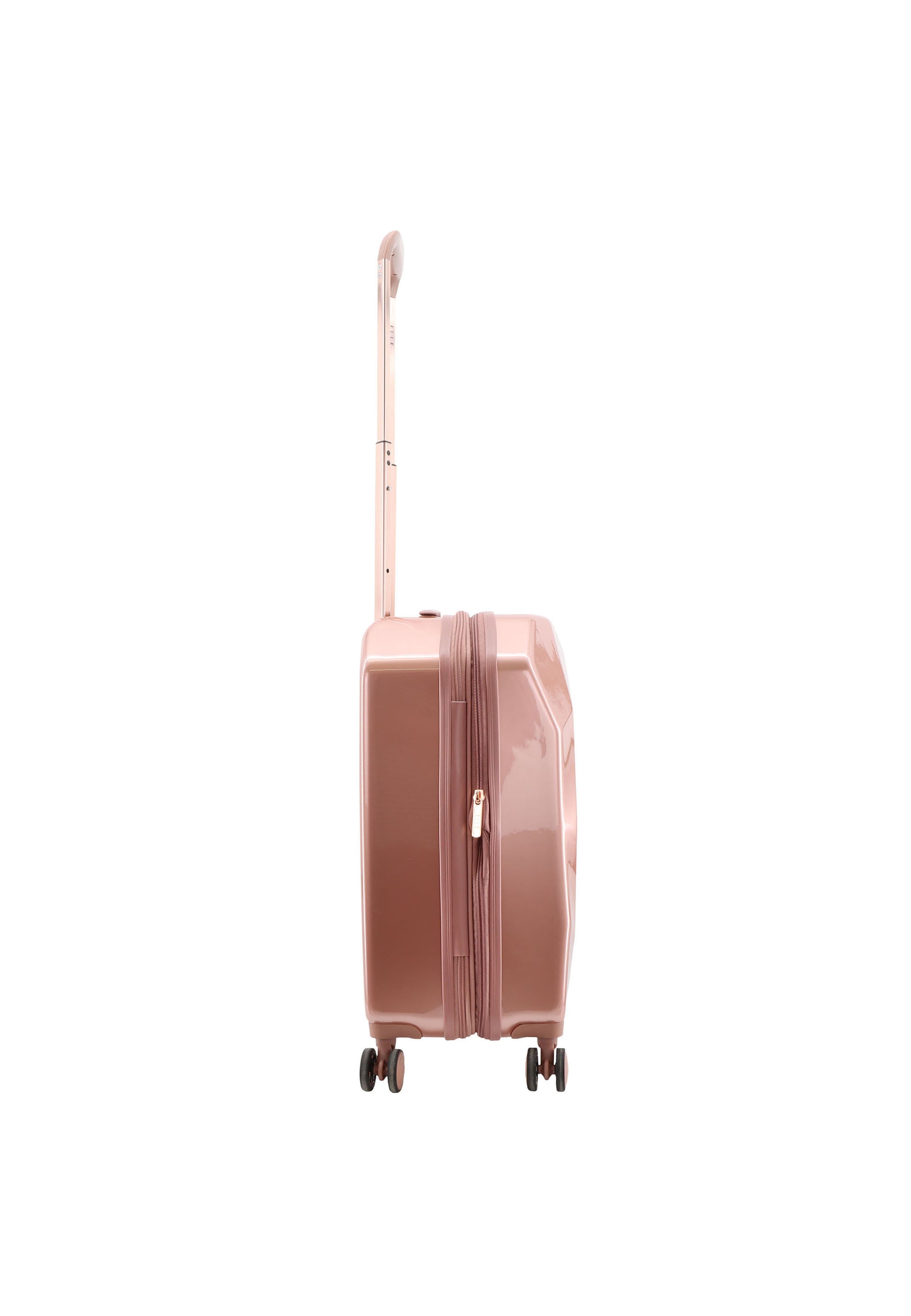 ELLE - Diamond Handgepäck Hartschalenkoffer / Trolley / Reisekoffer - 55 cm - (Small) - Roségold