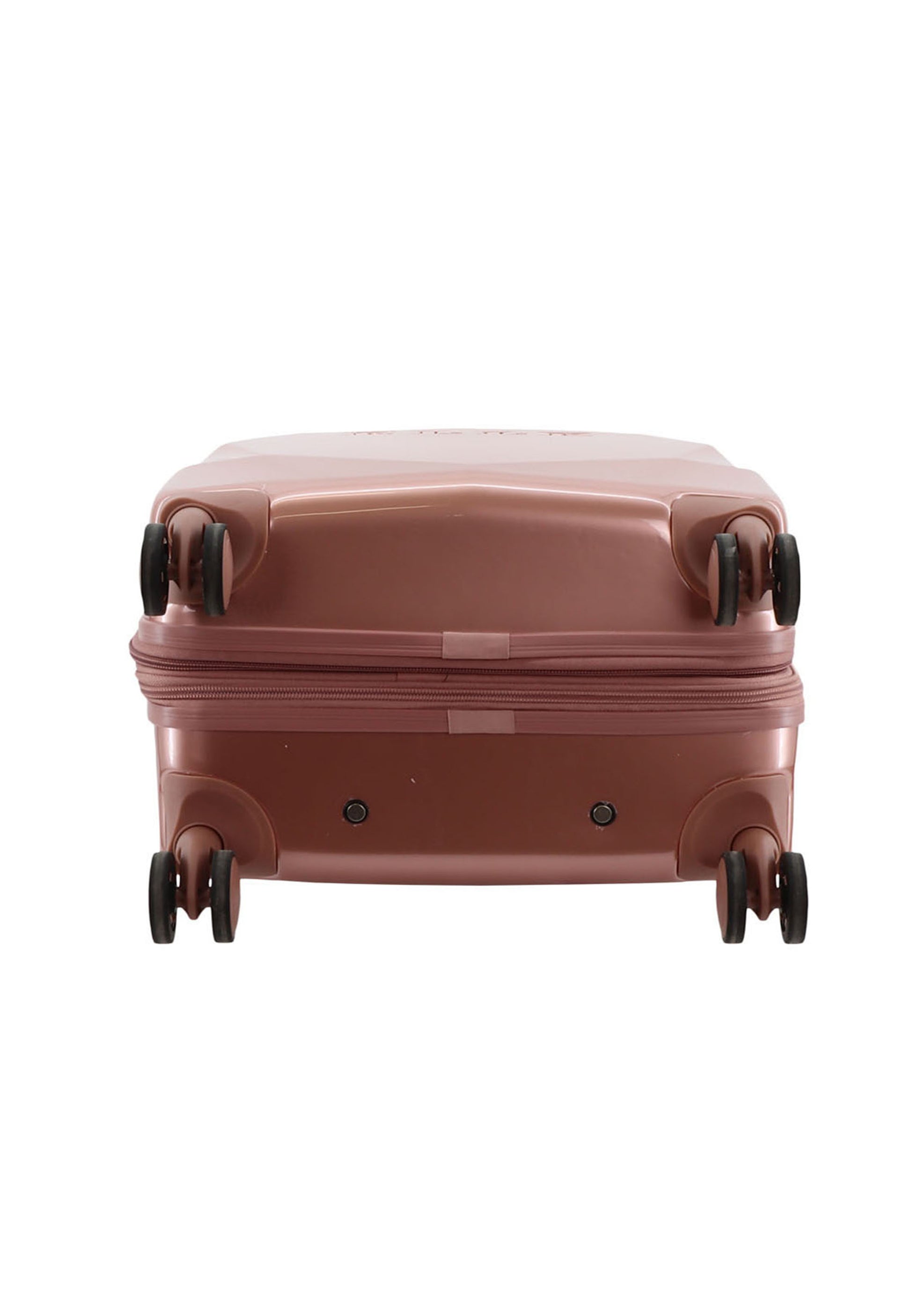 ELLE - Diamond Handgepäck Hartschalenkoffer / Trolley / Reisekoffer - 55 cm - (Small) - Roségold