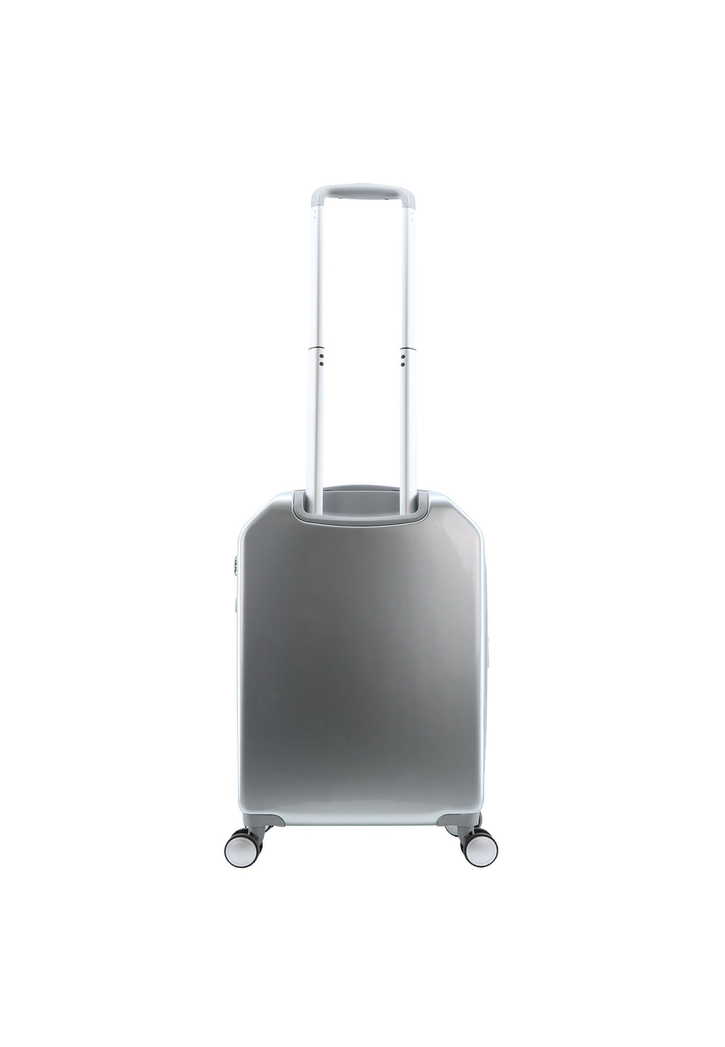ELLE - Diamond Handgepäck Hartschalenkoffer / Trolley / Reisekoffer - 55 cm - (Small) - Silber