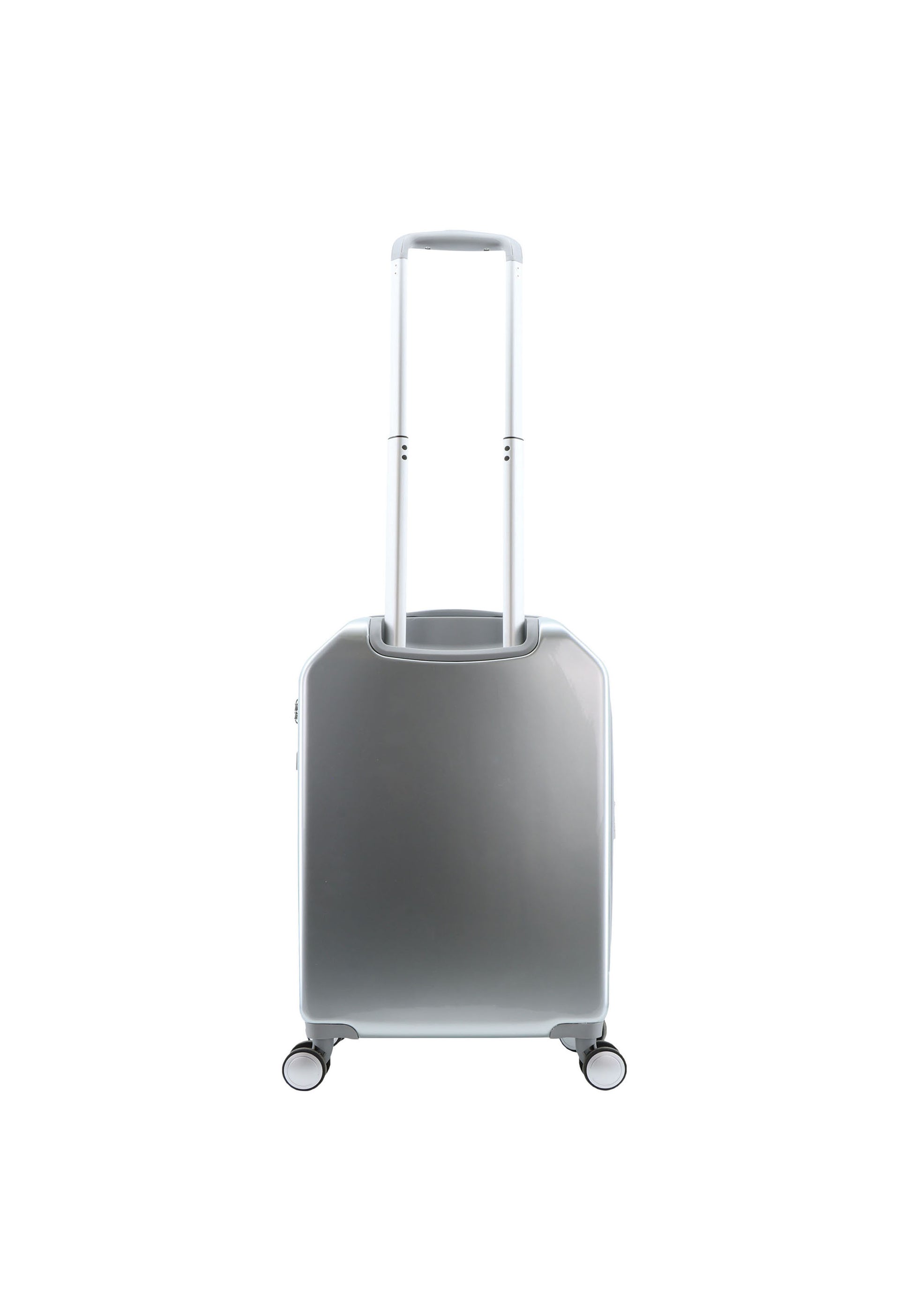 ELLE - Diamond Handgepäck Hartschalenkoffer / Trolley / Reisekoffer - 55 cm - (Small) - Silber