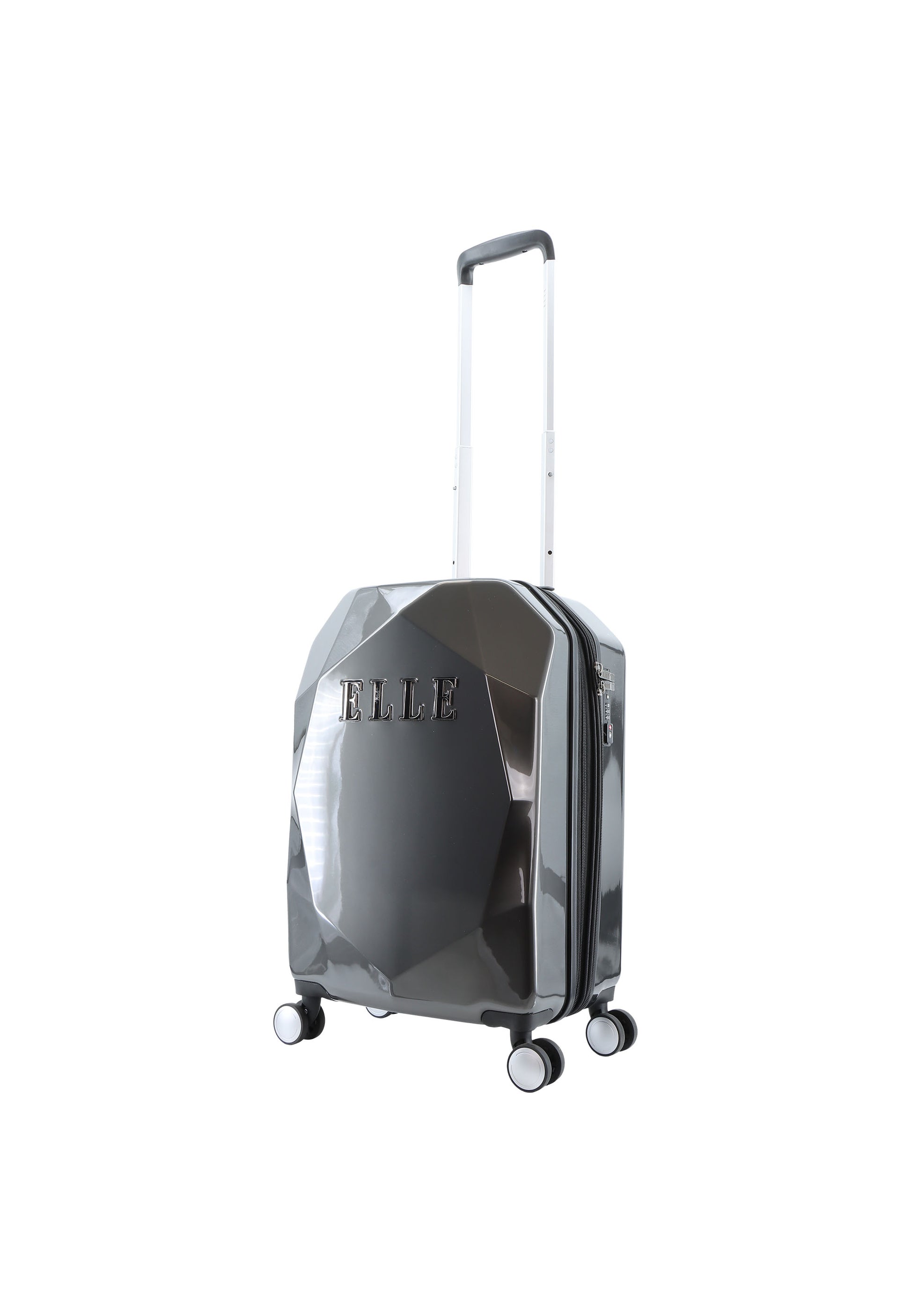 ELLE - Diamond Handgepäck Hartschalenkoffer / Trolley / Reisekoffer - 55 cm - (Small) - Anthrazit