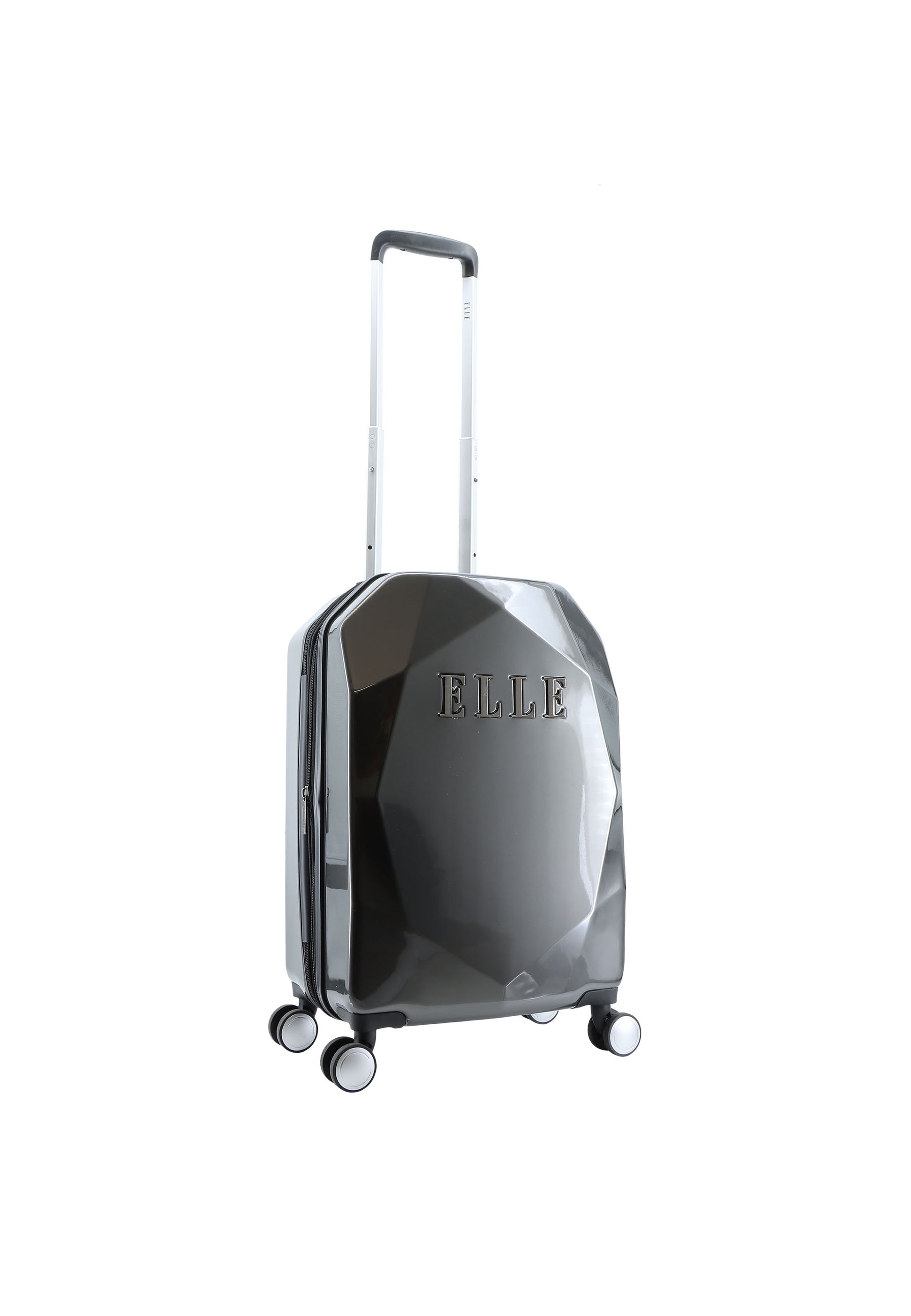 ELLE - Diamond Handgepäck Hartschalenkoffer / Trolley / Reisekoffer - 55 cm - (Small) - Anthrazit