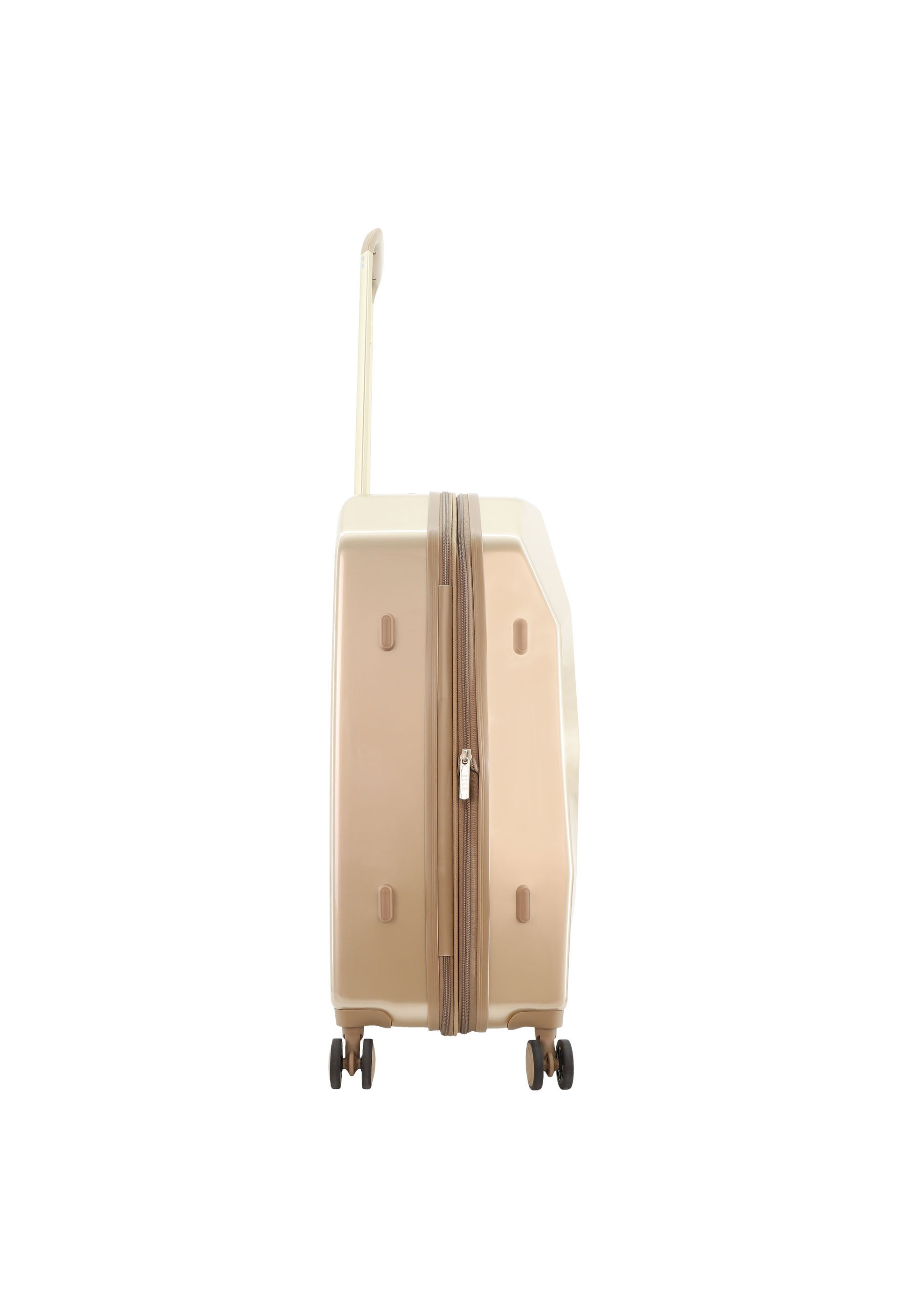 ELLE - Diamond Hartschalenkoffer / Trolley / Reisekoffer - 67 cm - (Medium) - Gold