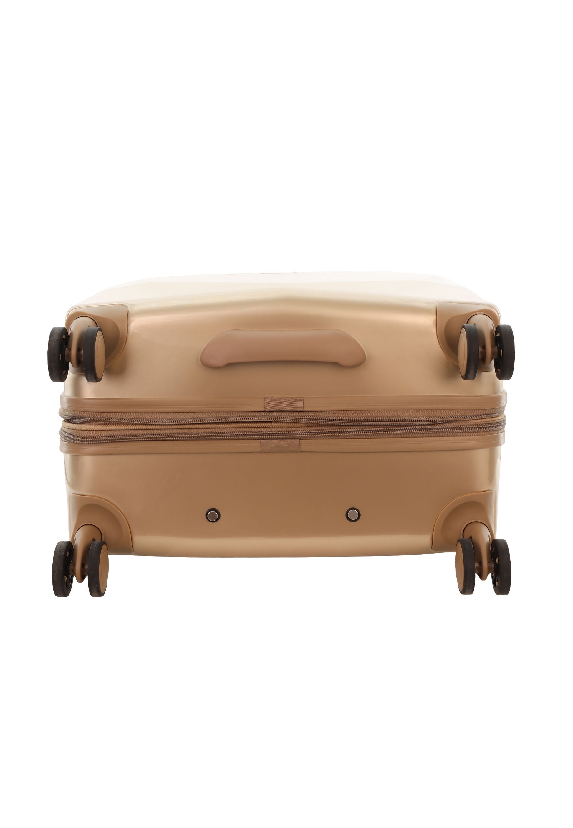 ELLE - Diamond Hartschalenkoffer / Trolley / Reisekoffer - 67 cm - (Medium) - Gold