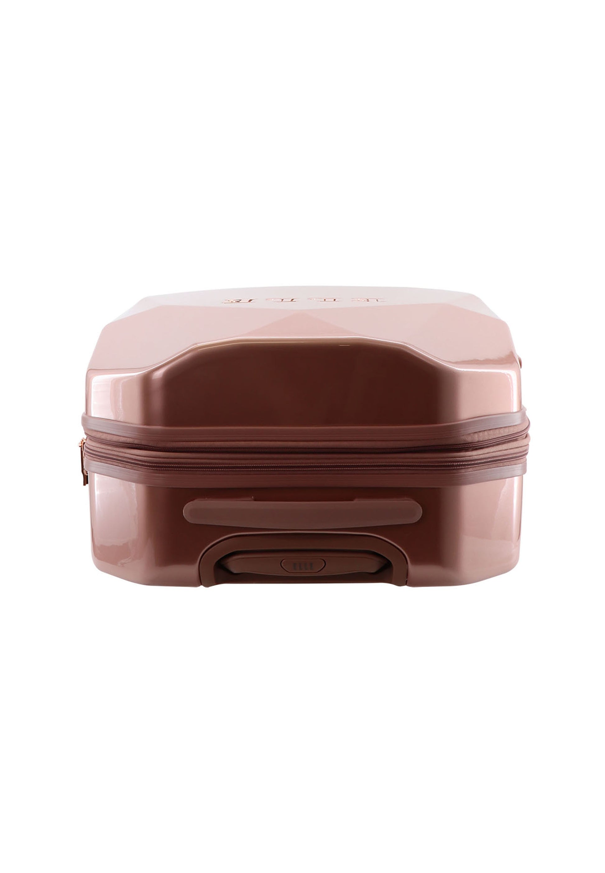 ELLE - Diamond Hartschalenkoffer / Trolley / Reisekoffer - 67 cm - (Medium) - Roségold