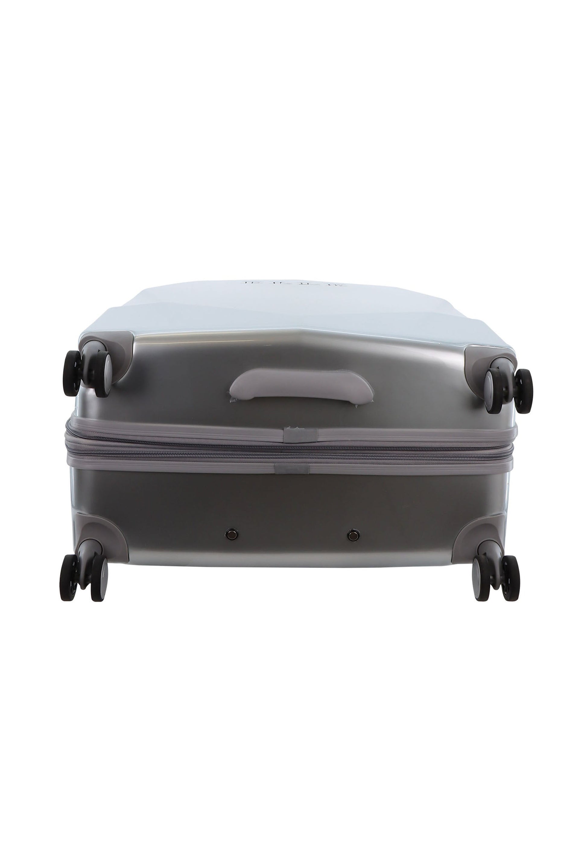 ELLE - Diamond Hartschalenkoffer / Trolley / Reisekoffer - 67 cm - (Medium) - Silber