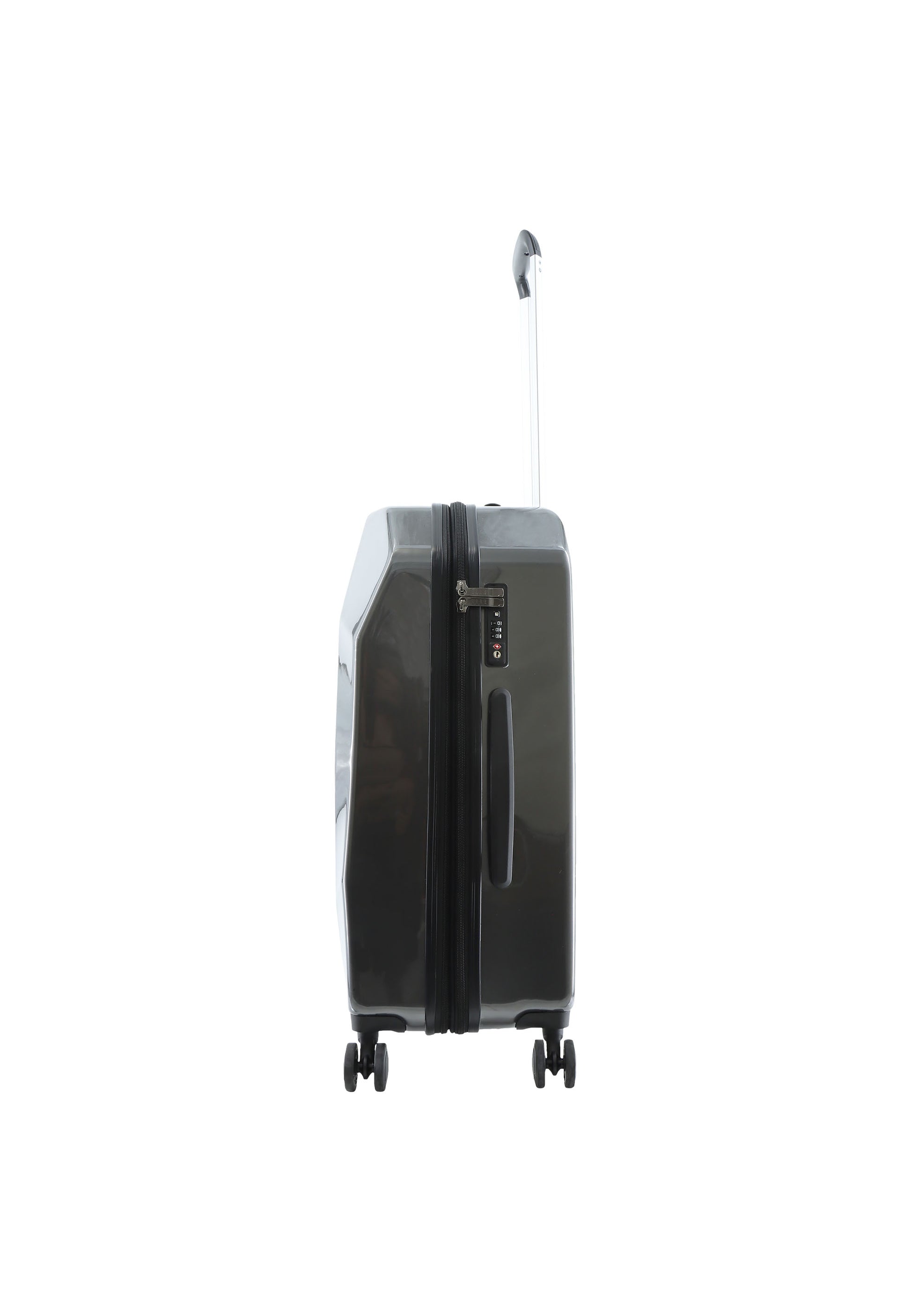 ELLE - Diamond Hartschalenkoffer / Trolley / Reisekoffer - 67 cm - (Medium) - Anthrazit