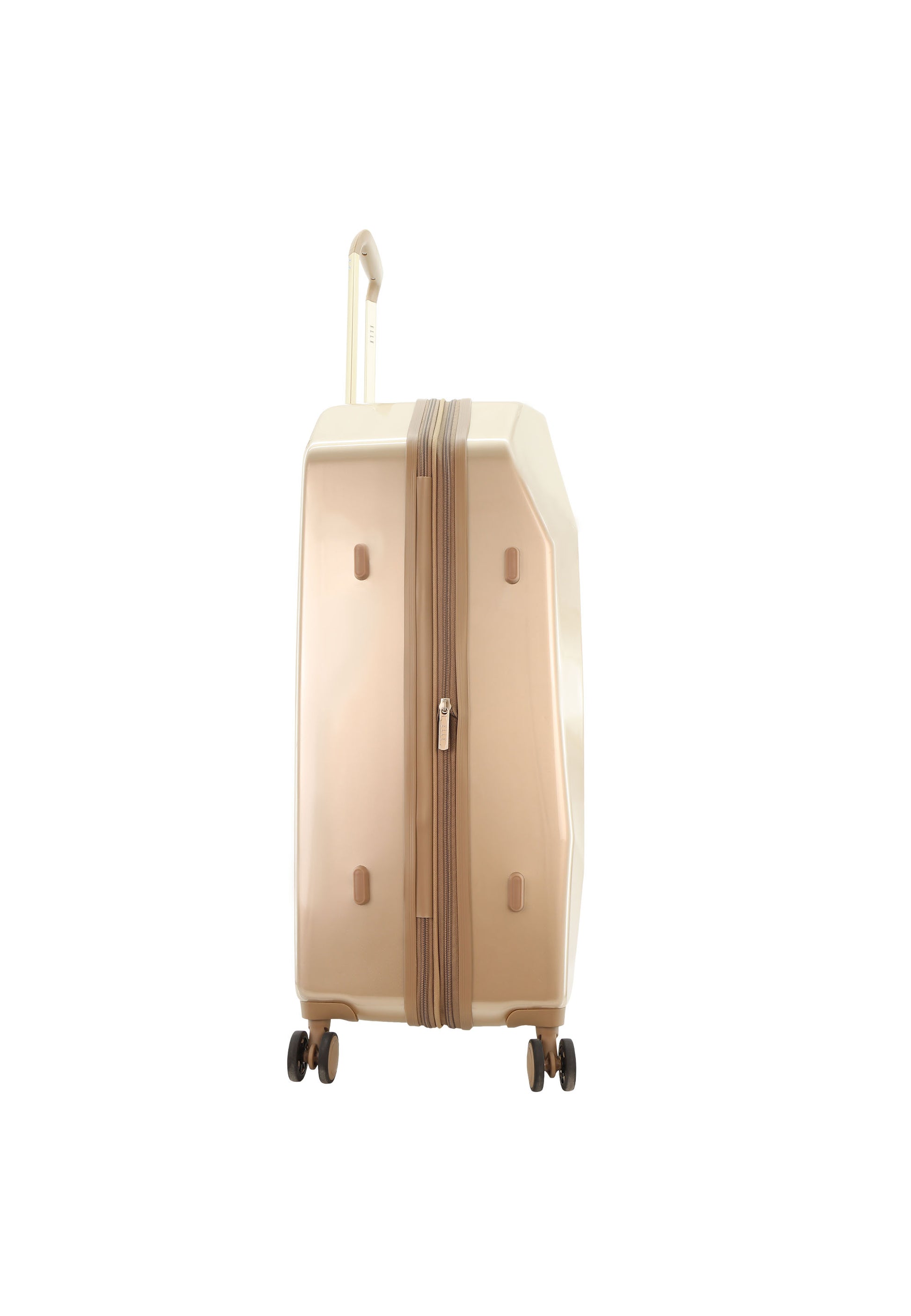 ELLE - Diamond Hartschalenkoffer / Trolley / Reisekoffer - 76,5 cm - (Large) - Gold