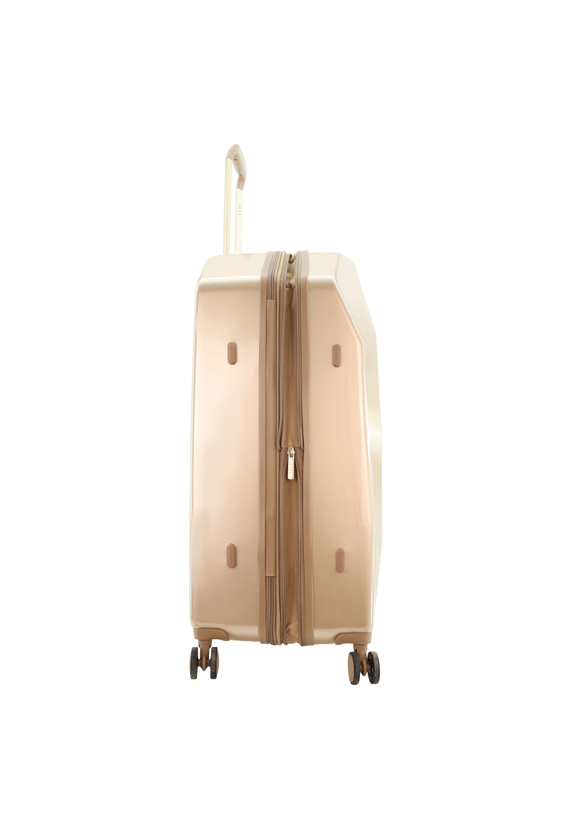ELLE - Diamond Hartschalenkoffer / Trolley / Reisekoffer - 76,5 cm - (Large) - Gold